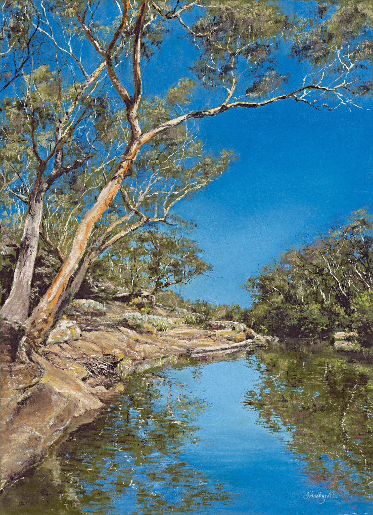 Shelley McLean
River's Gentle Song, pastel