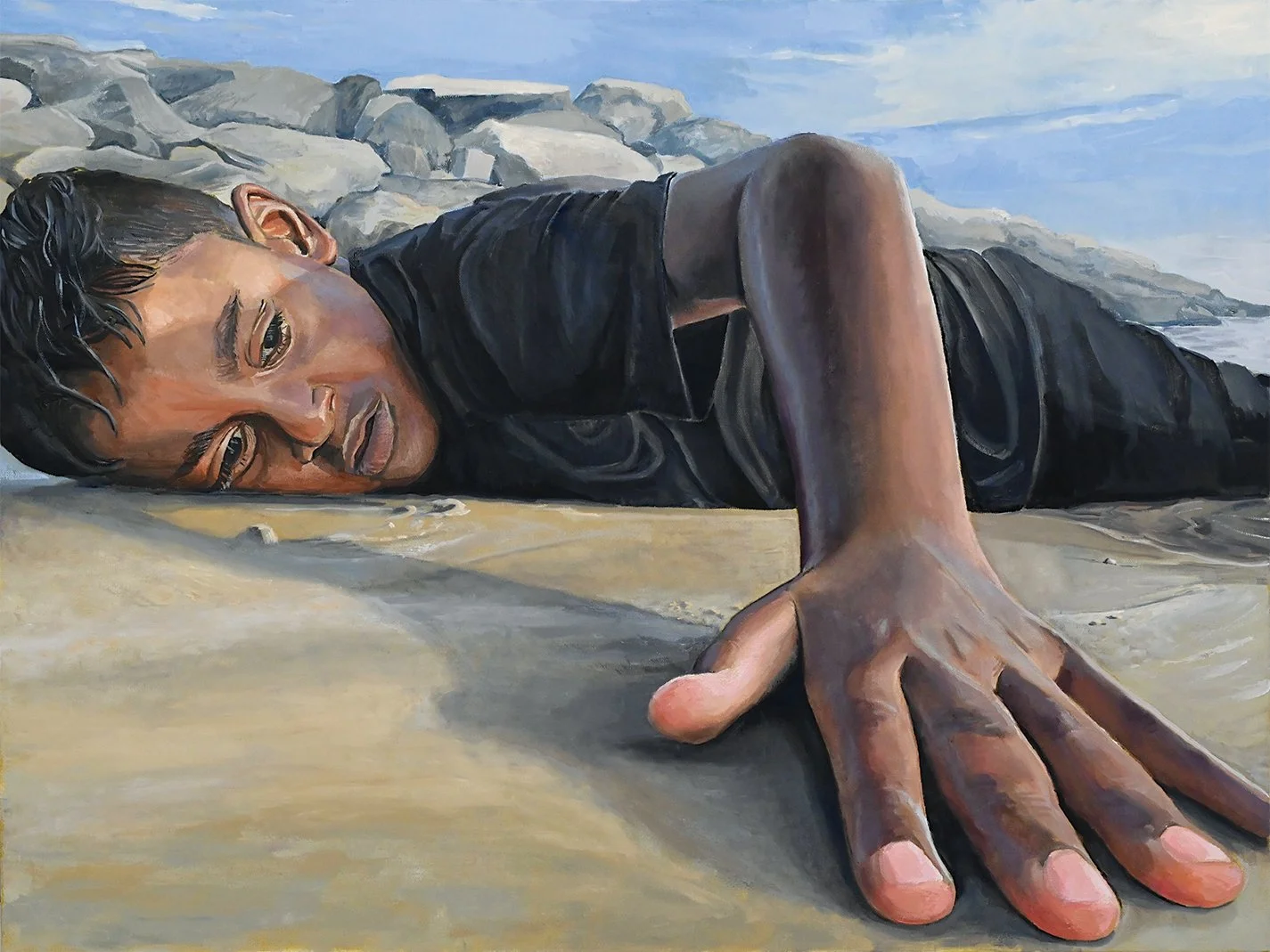 Justin White
Happy Place, oil