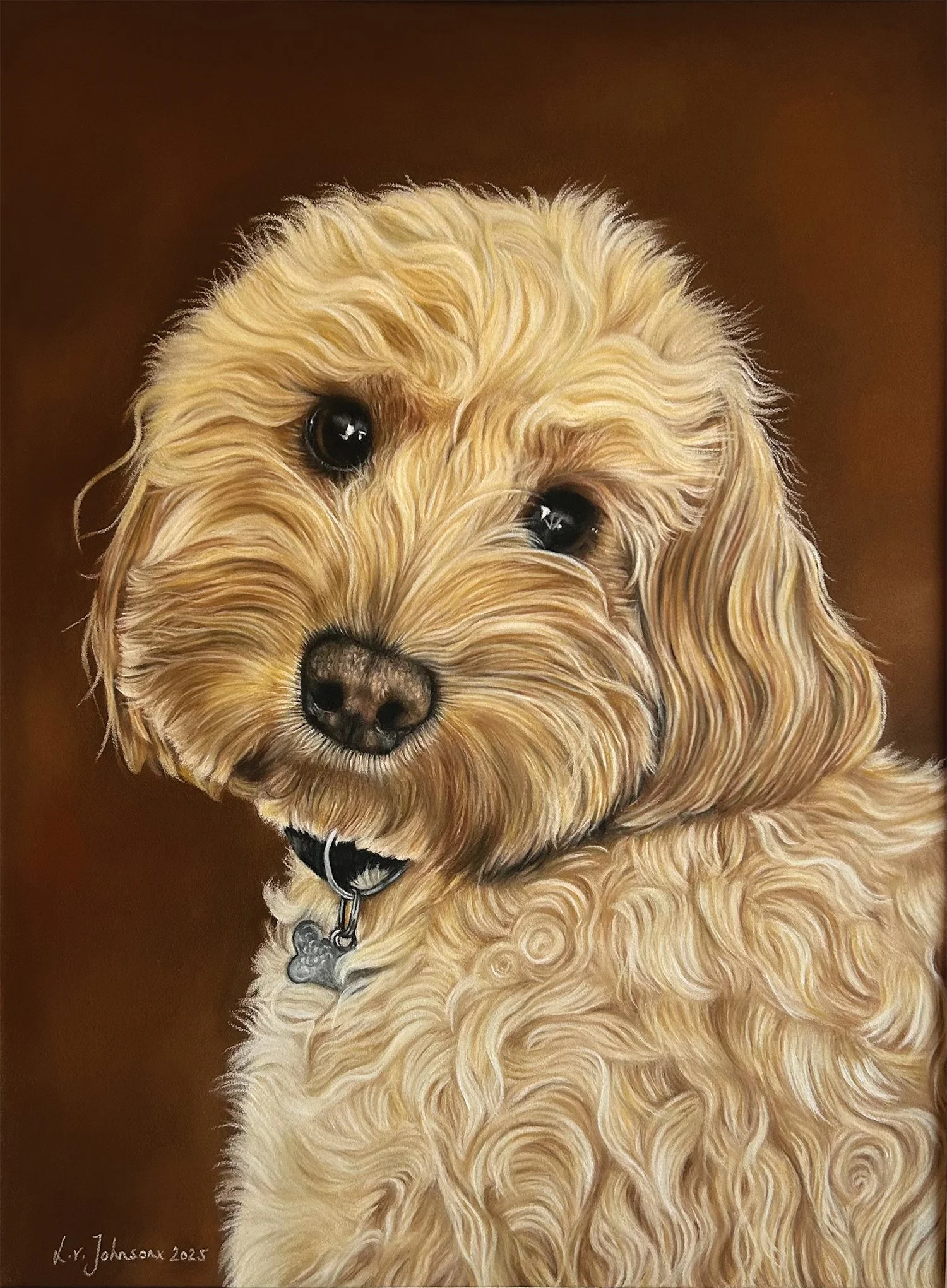 Lucy Johnson
Charlie, pastel