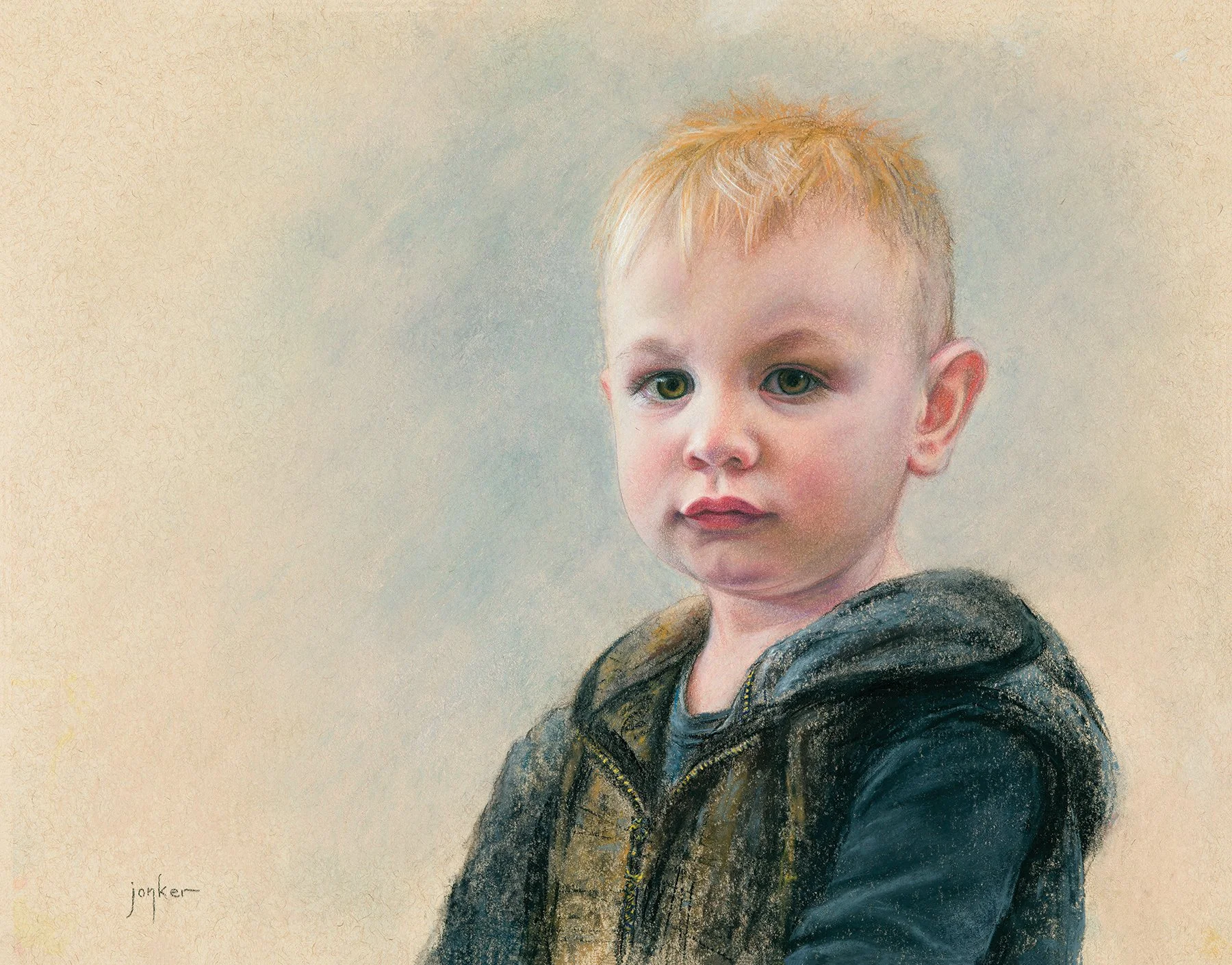 JuliAnne Jonker
The Little Viking, pastel 