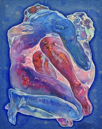 Ksenia Sandesko, "Winter," Oils