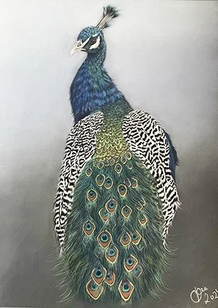 Jo Groves, "Natural Beauty," pastel