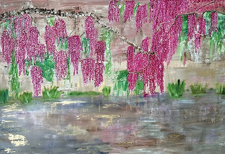 Avril Haubrich
Serenity in Bloom, mixed media