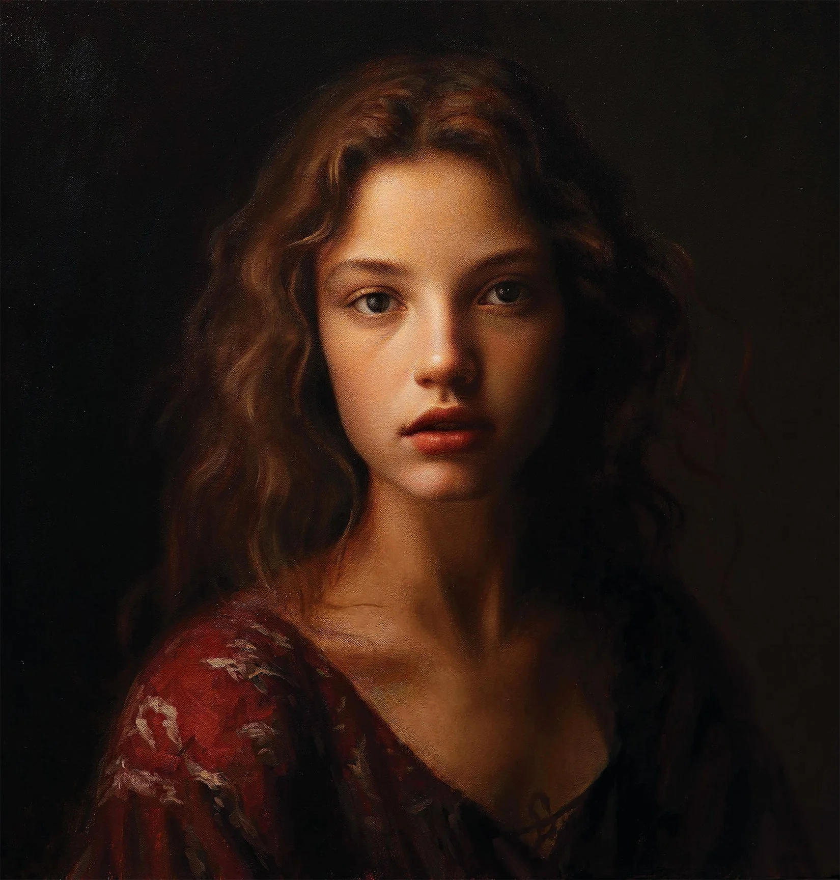 Yuehua He
Girl, oil