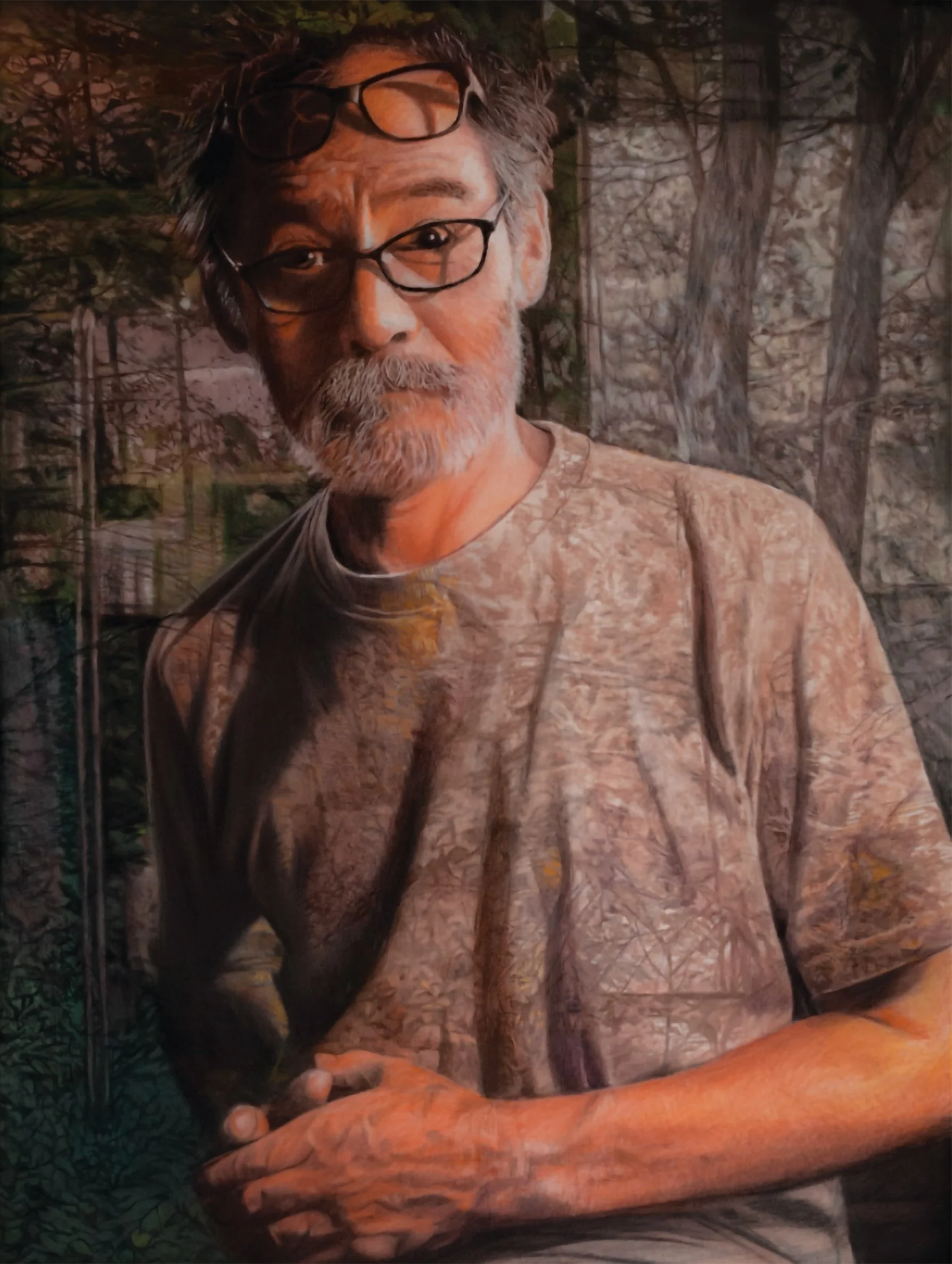 Takashi Ogihara
His Kitchen, His Forest, pastel