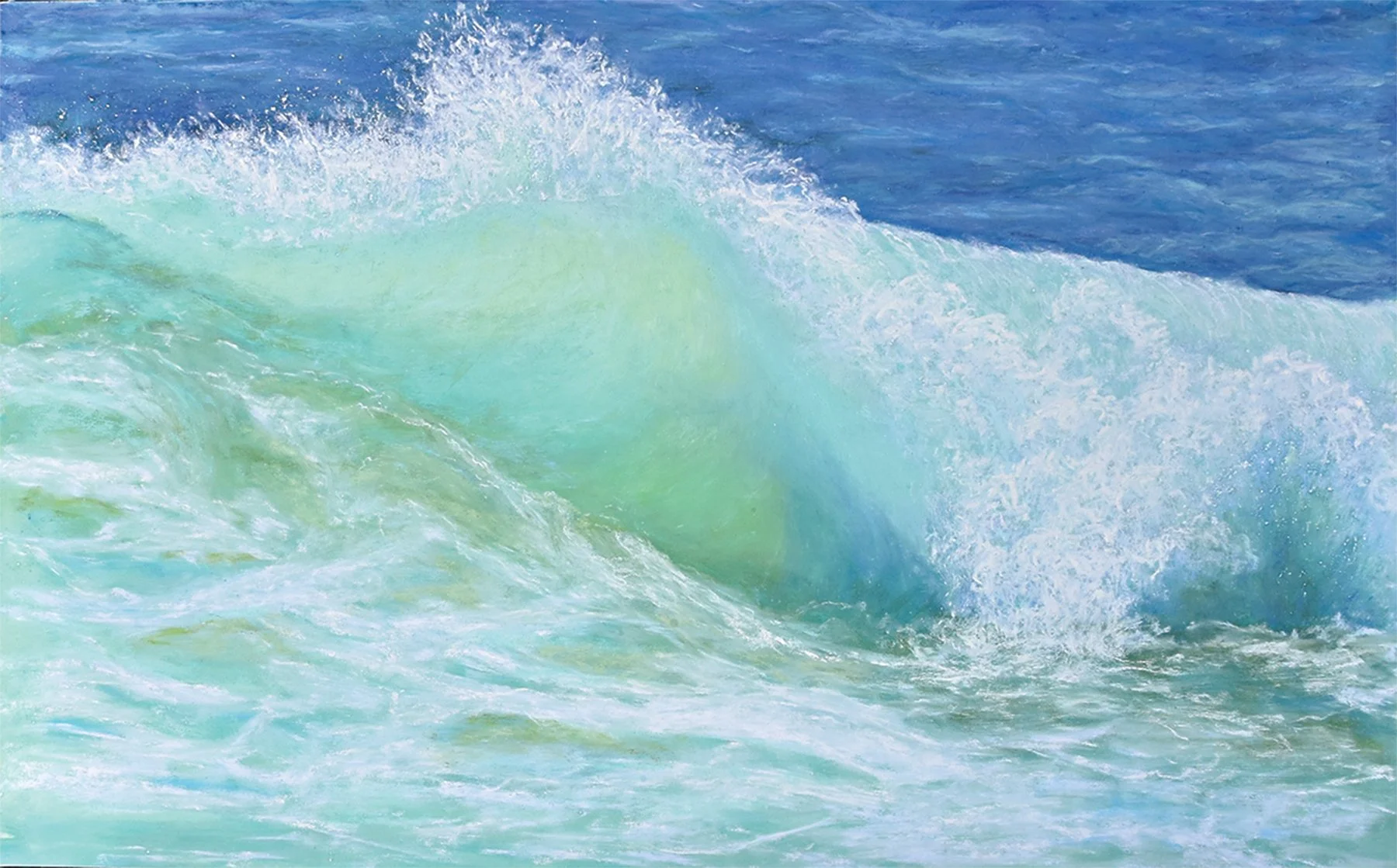 Lorraine Roberts
The Light Within, pastel