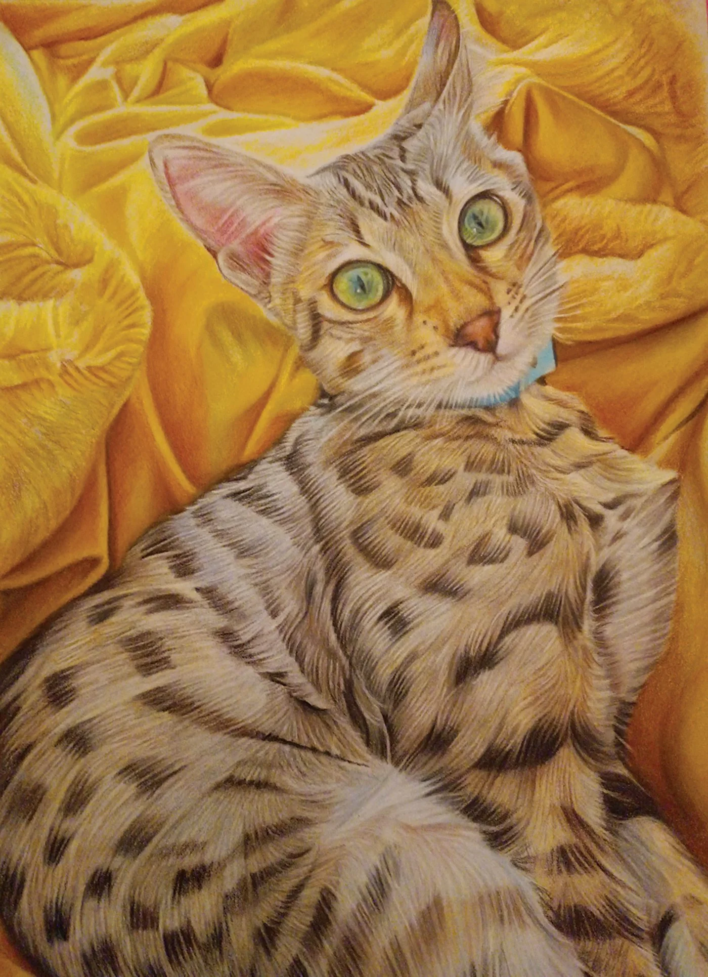 Abigail Gingele
Oakley, colored pencil