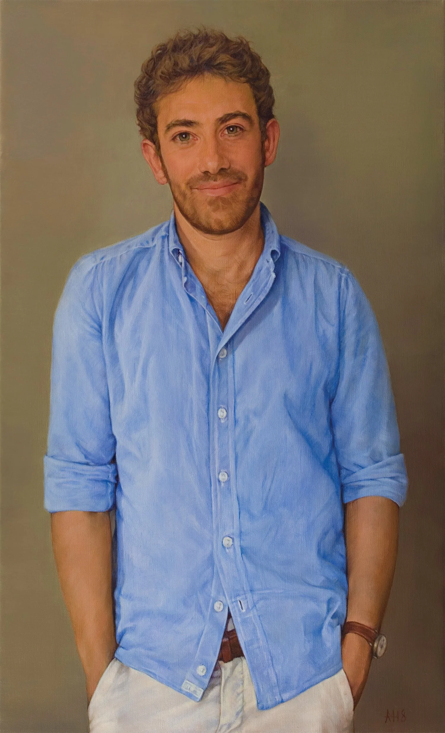 Alessandra Marrucchi
Young Man, oil