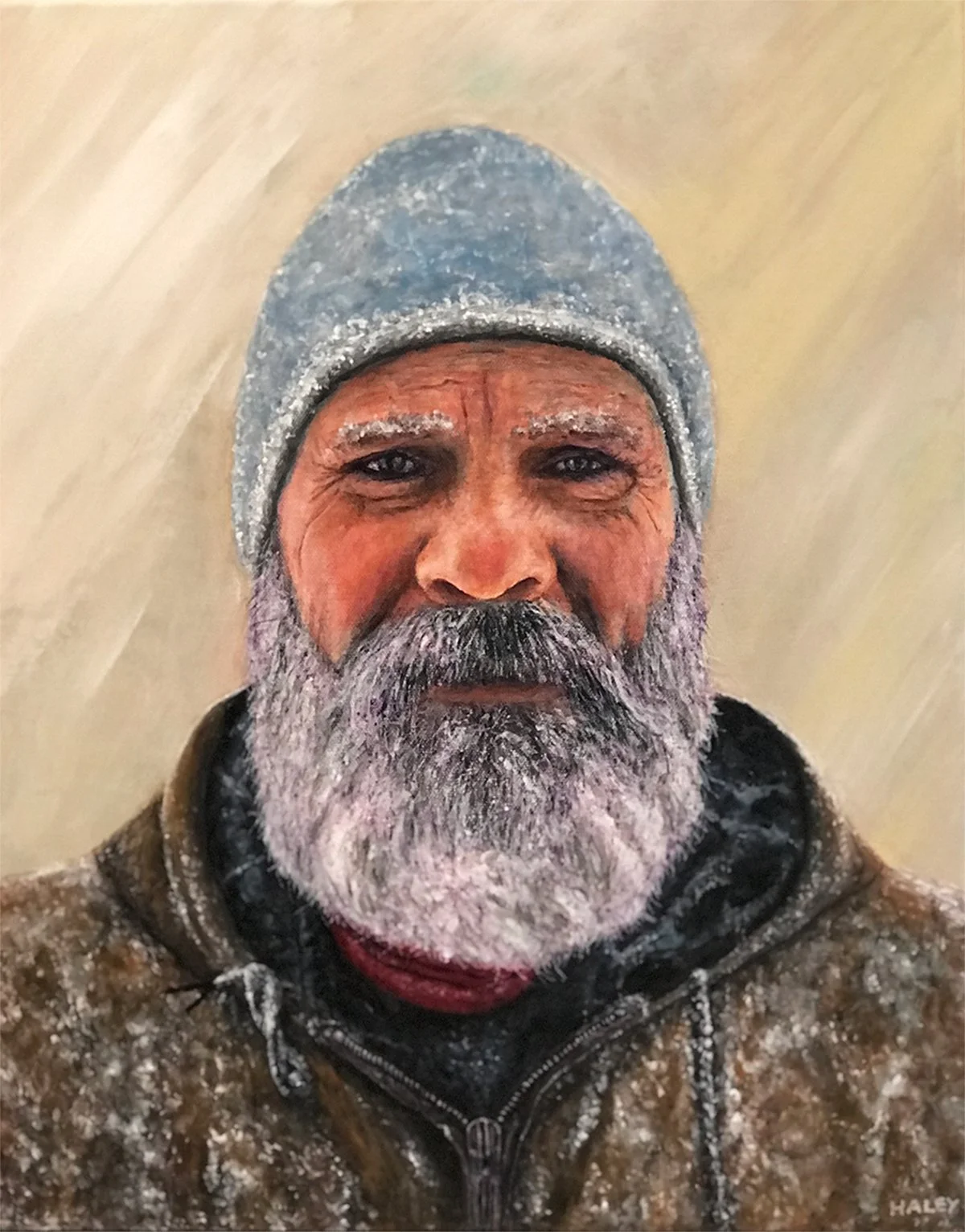 David Haley
Blue Cap, acrylic