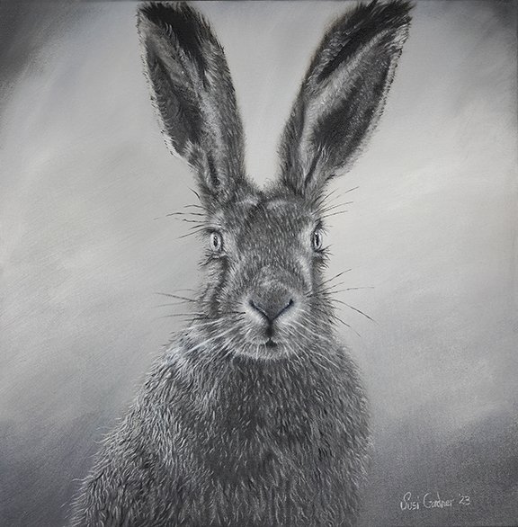 Susi Gardner, "Wild and Free," oil