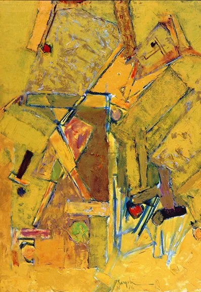Jayshree Vakil, "Picasso's Studio," Oils