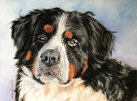Michele Cauchon, "Charlotte," pastel
