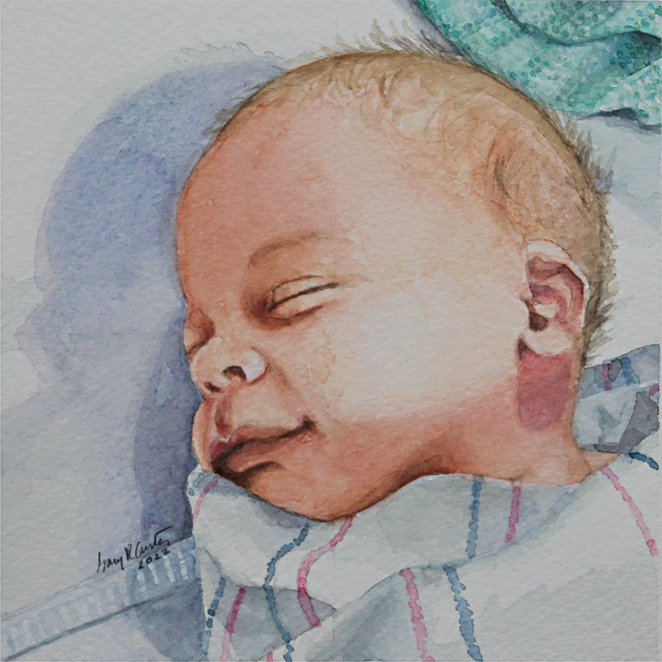 Gary Custer
Jasper, watercolor
