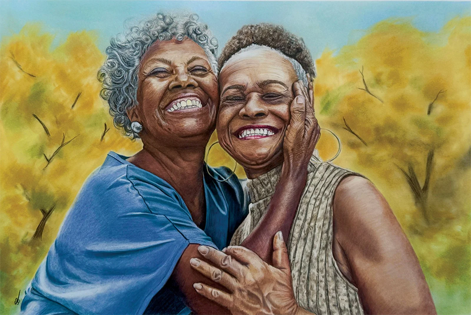 Stacey Barge
Unbreakable, colored pencil