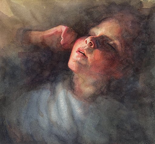 Beth Trott, "A Tranquil Nature," watercolor