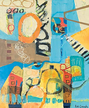 Ruth Gonzalez
Fly Away I, acrylic