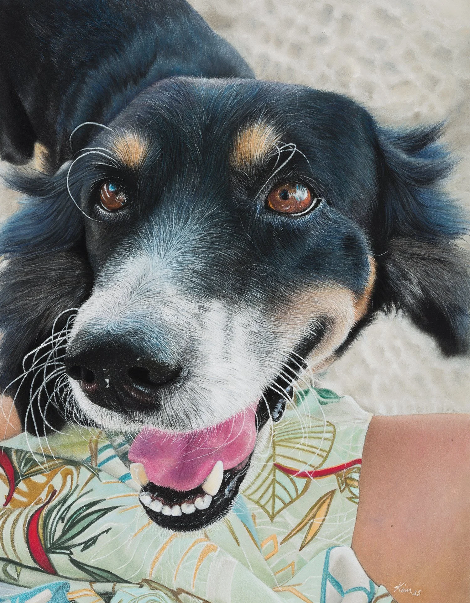 Kim Fortin
Venus, pastel