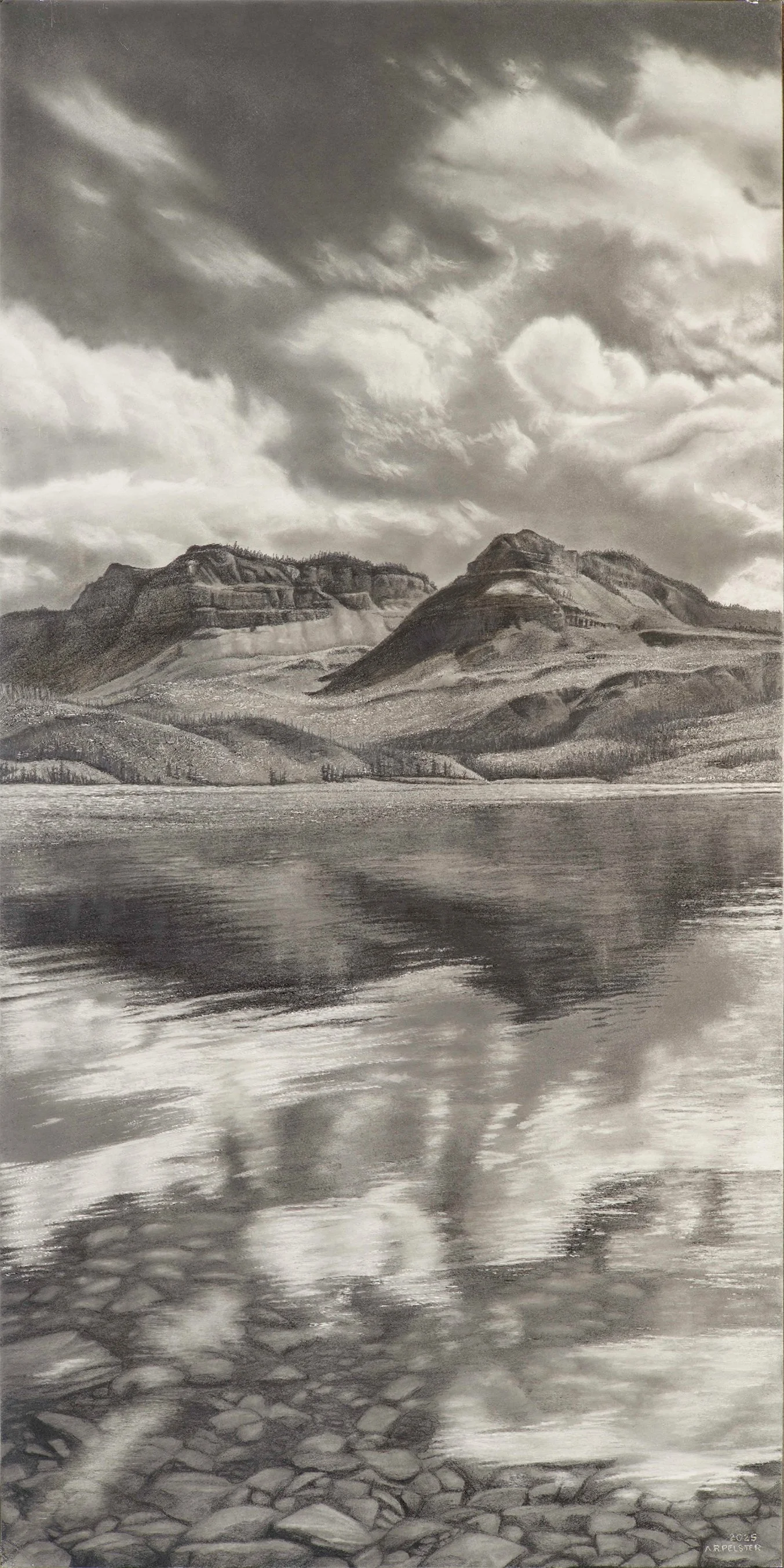 Andy Pelster 
Trappers Lake, graphite