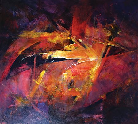 Michael Gault
Dimensional Diluvium, oil