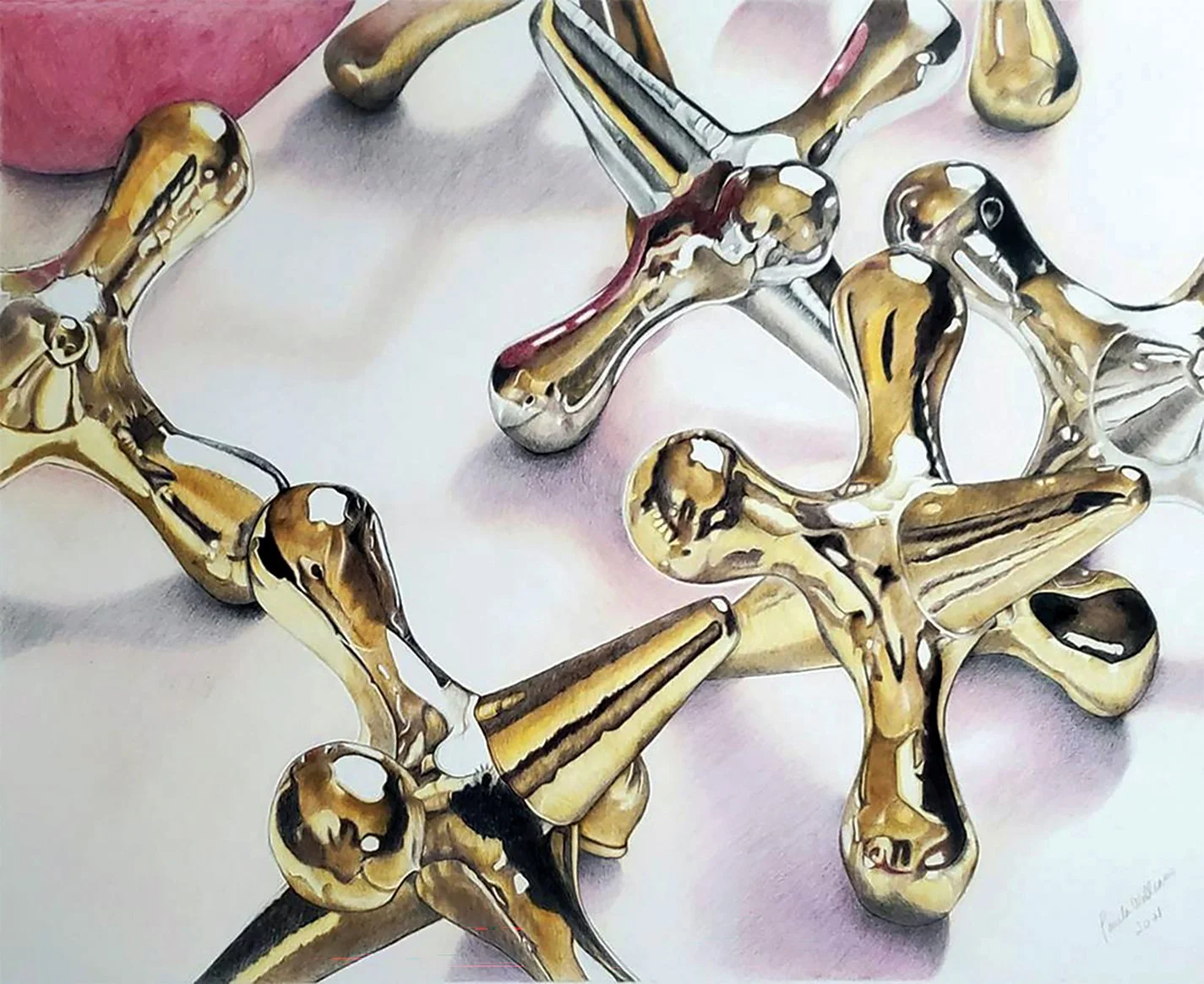 Paula Williams
Jacks, colored pencil