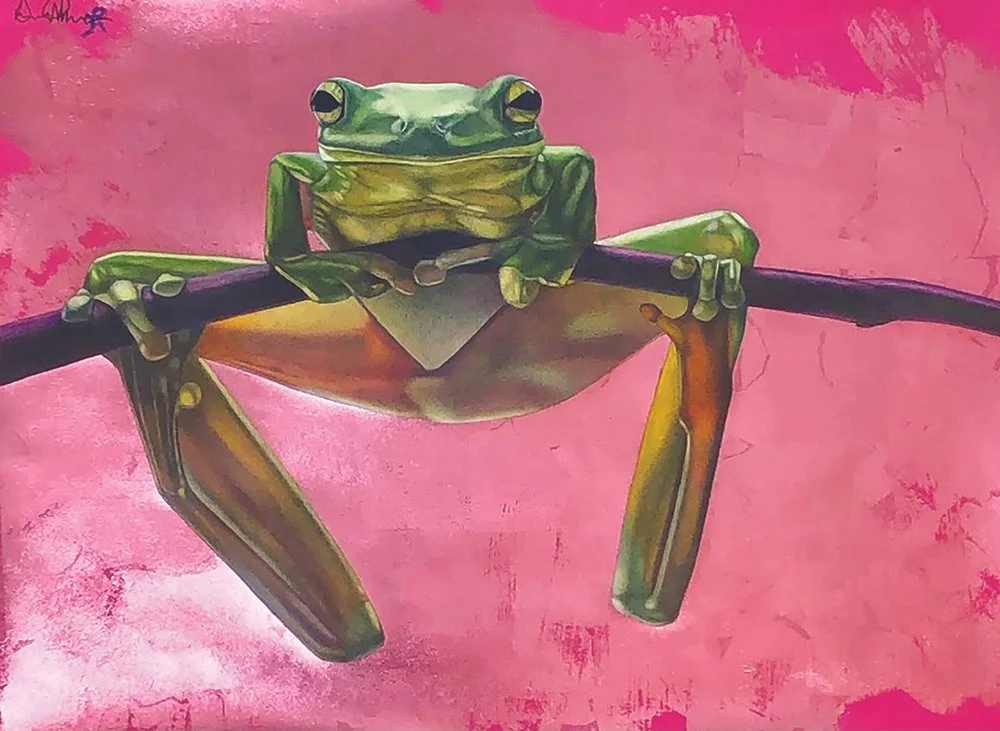 Artistic Recognition: David Mason
"Le Grenouille," mixed media