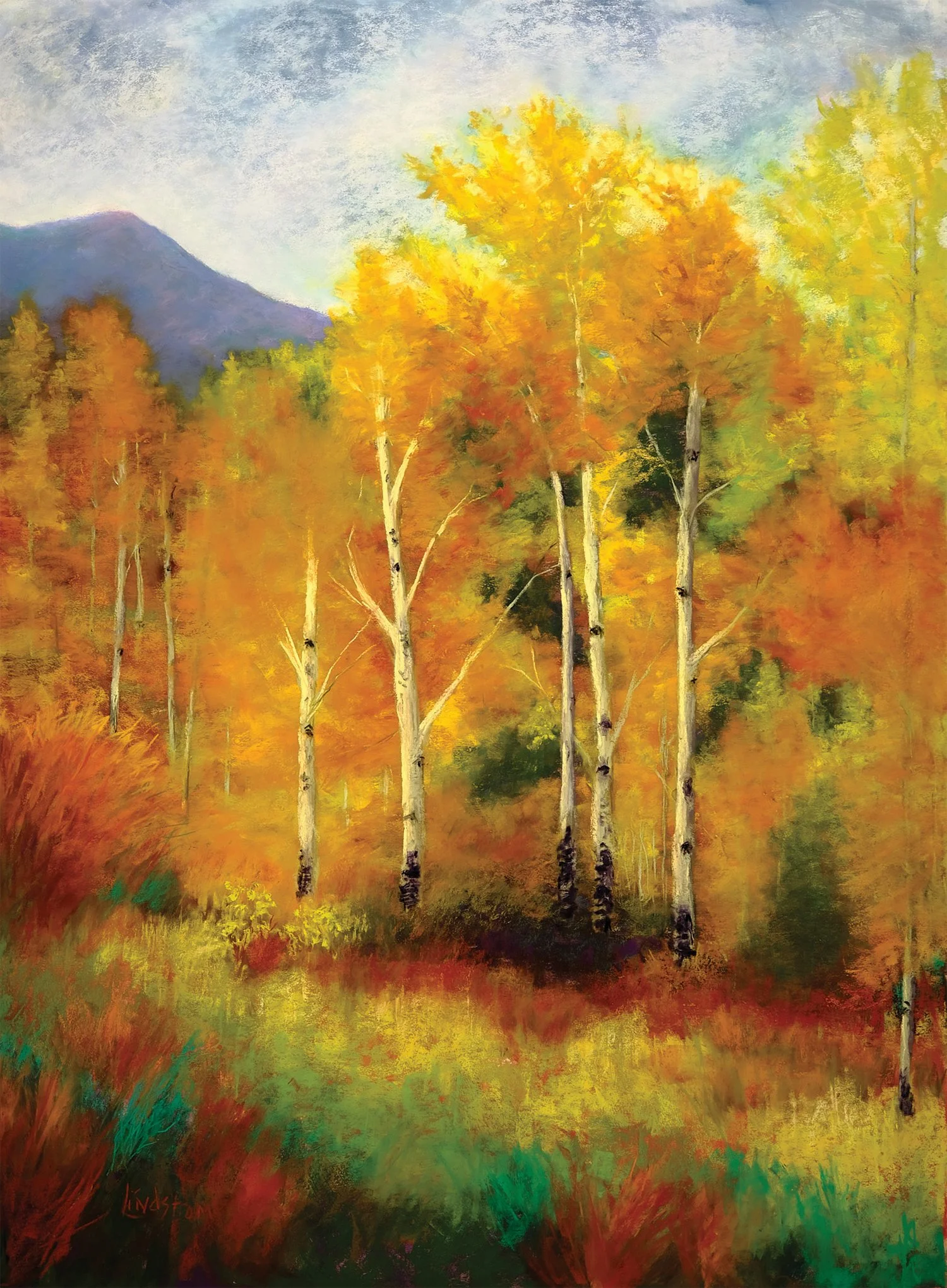 Bonnell Lindstrom
Gold Rush, pastel