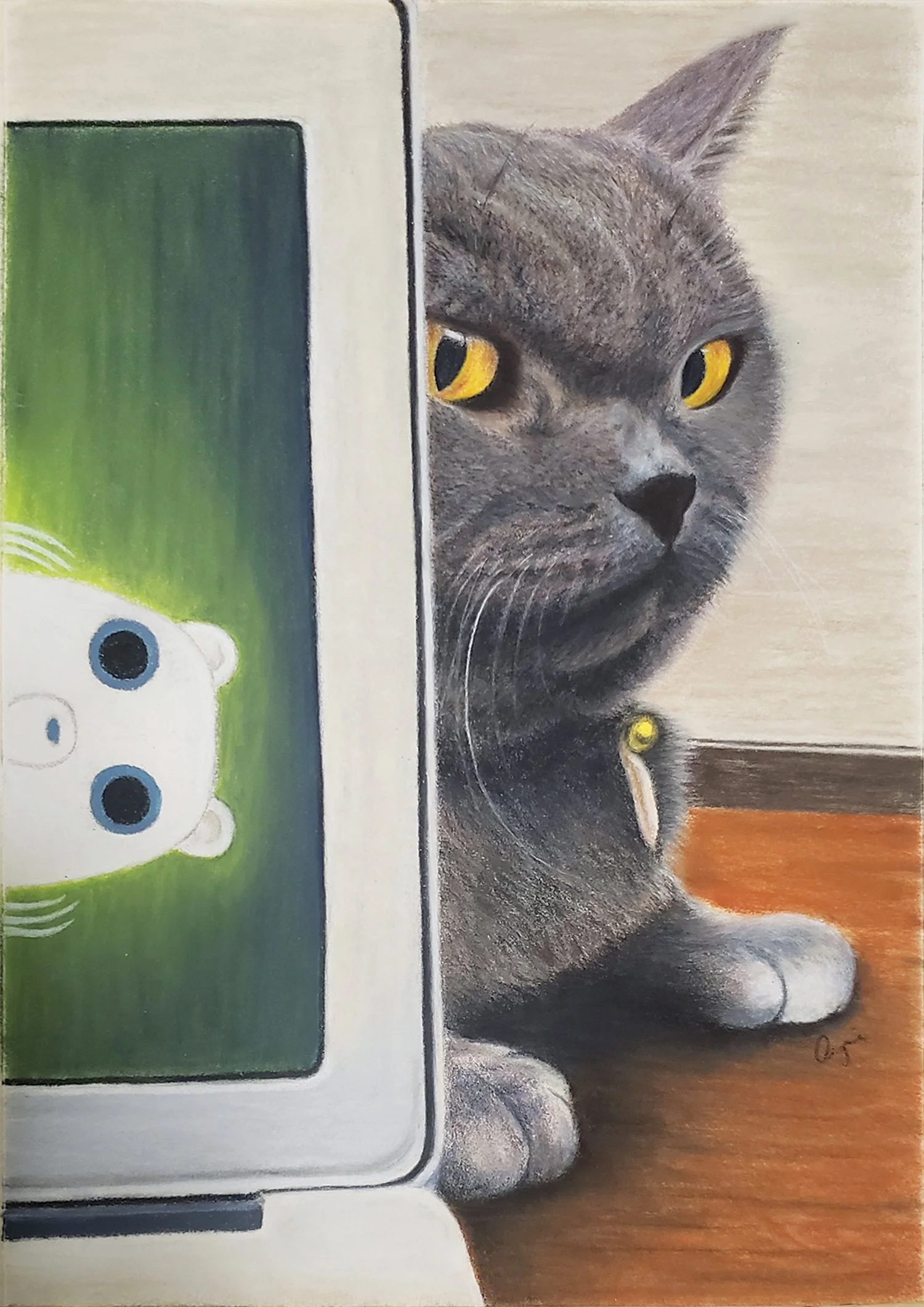 Angie Cheng
KoB is Watching You, pastel