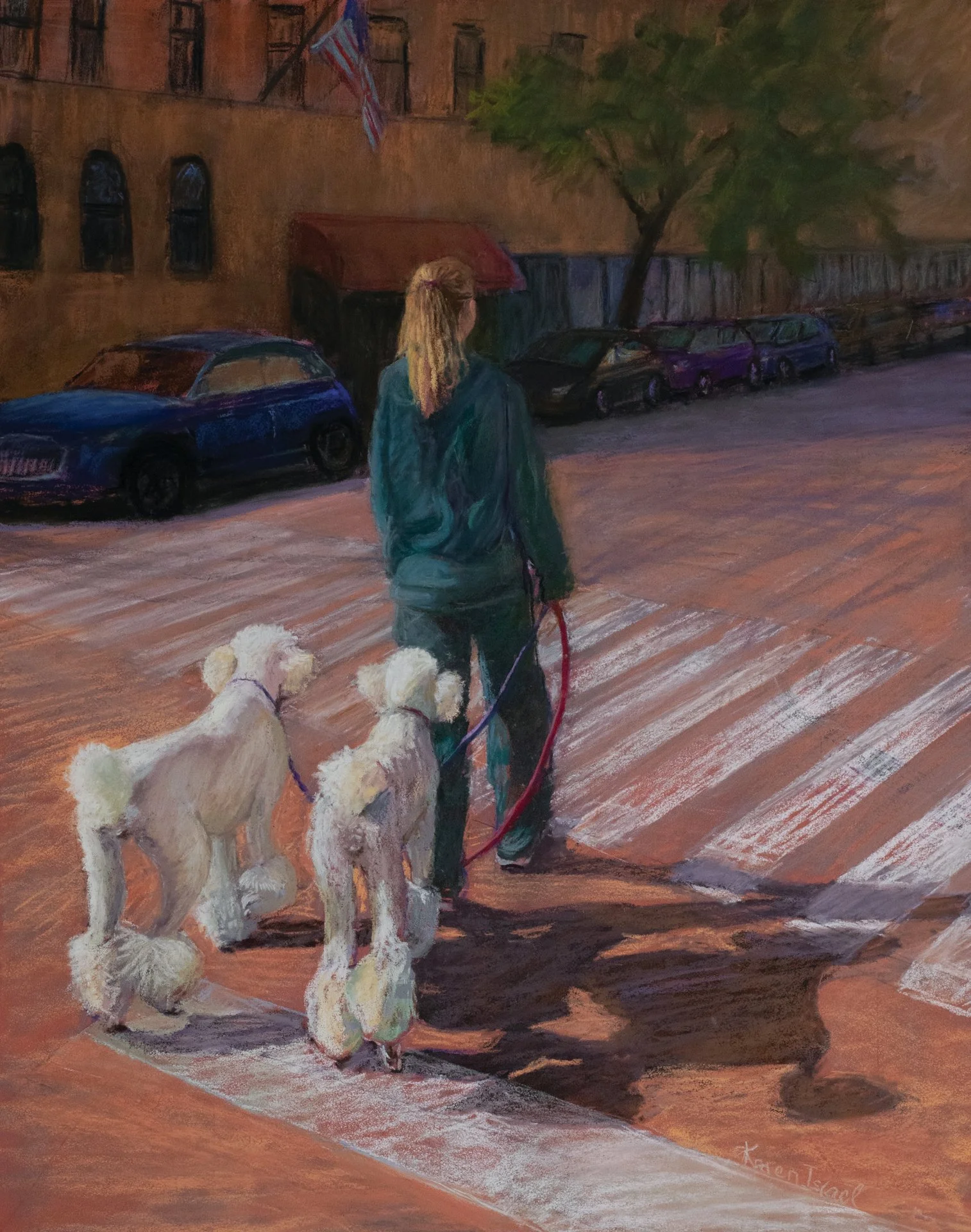 Karen Israel
Uptown Girls, pastel