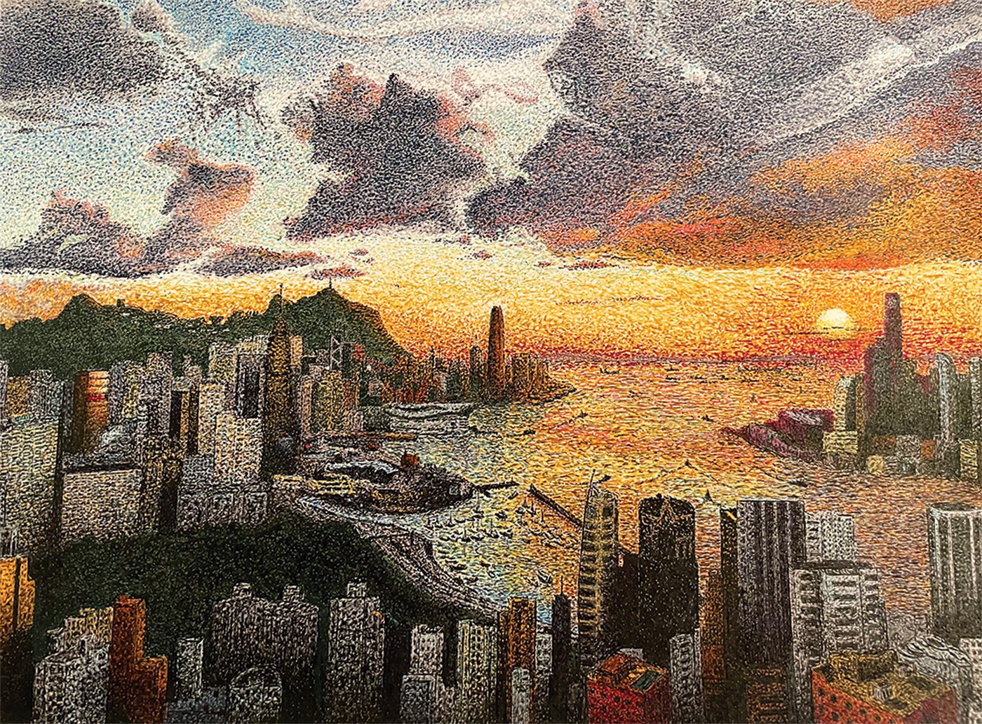 Paul Beckett
Farewell to Hong Kong, ink