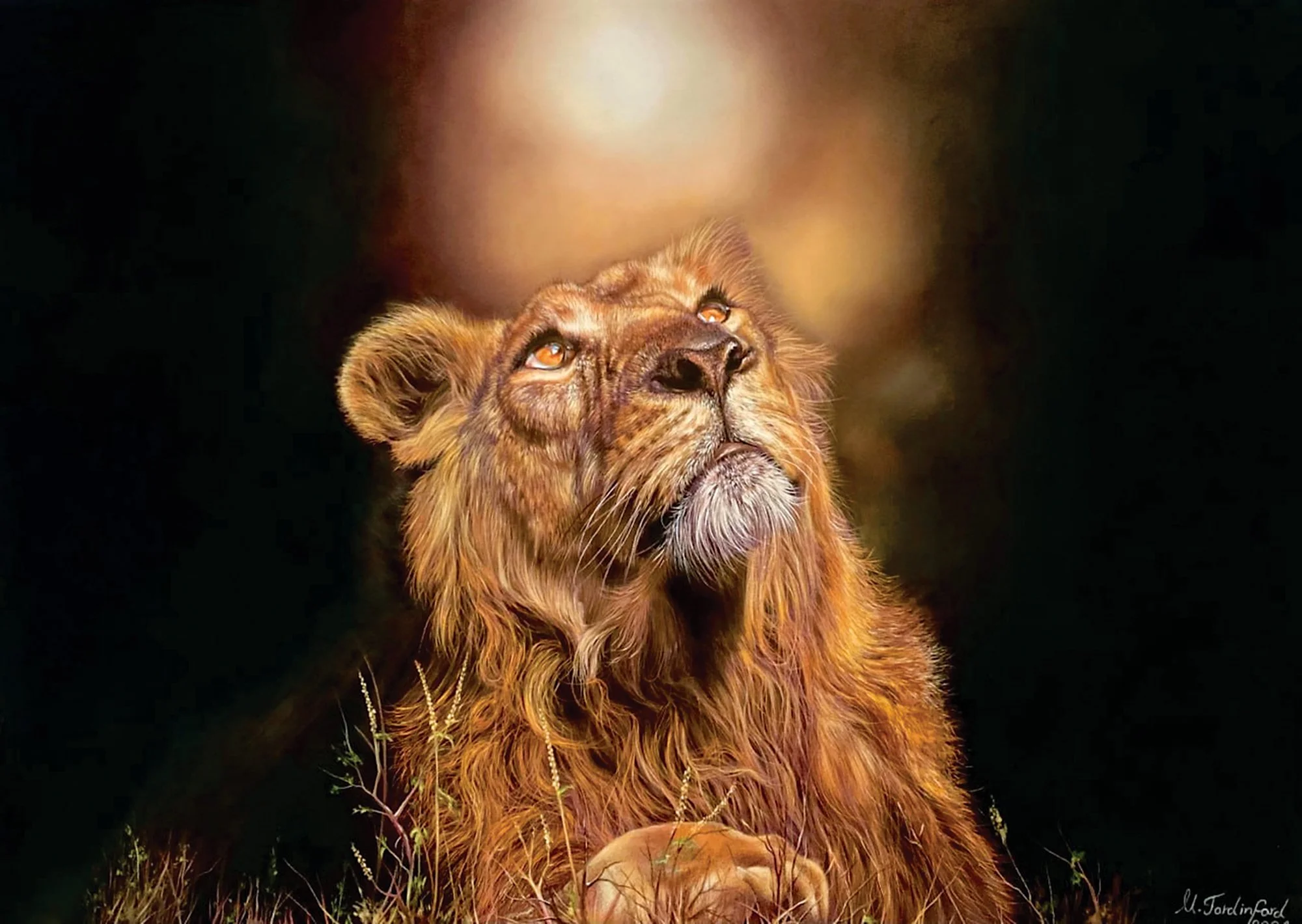 Maryam Fardinfard
Strength in the Light, pastel