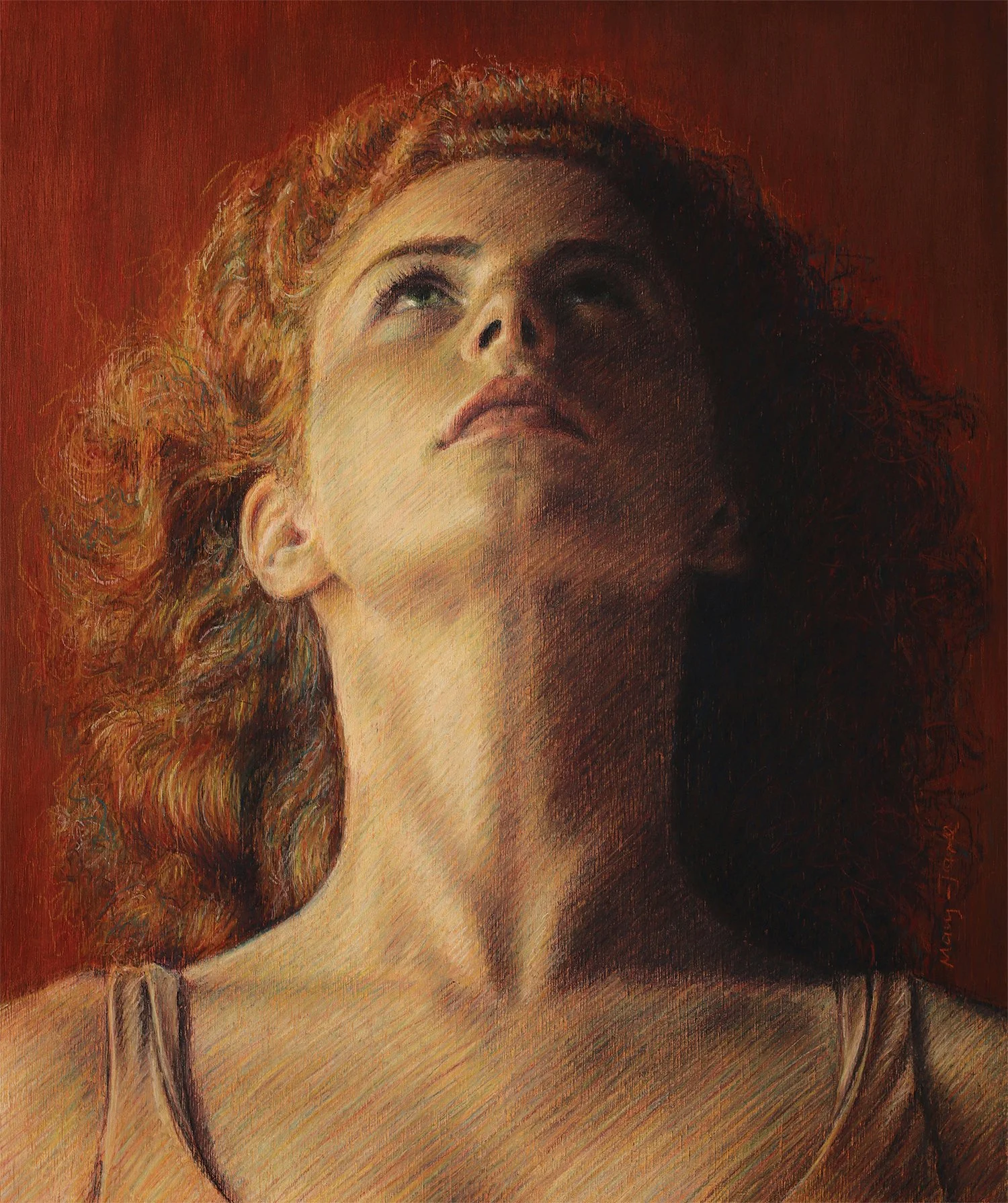Mary-Jane Steffens
Adoration in Sepia, pastel