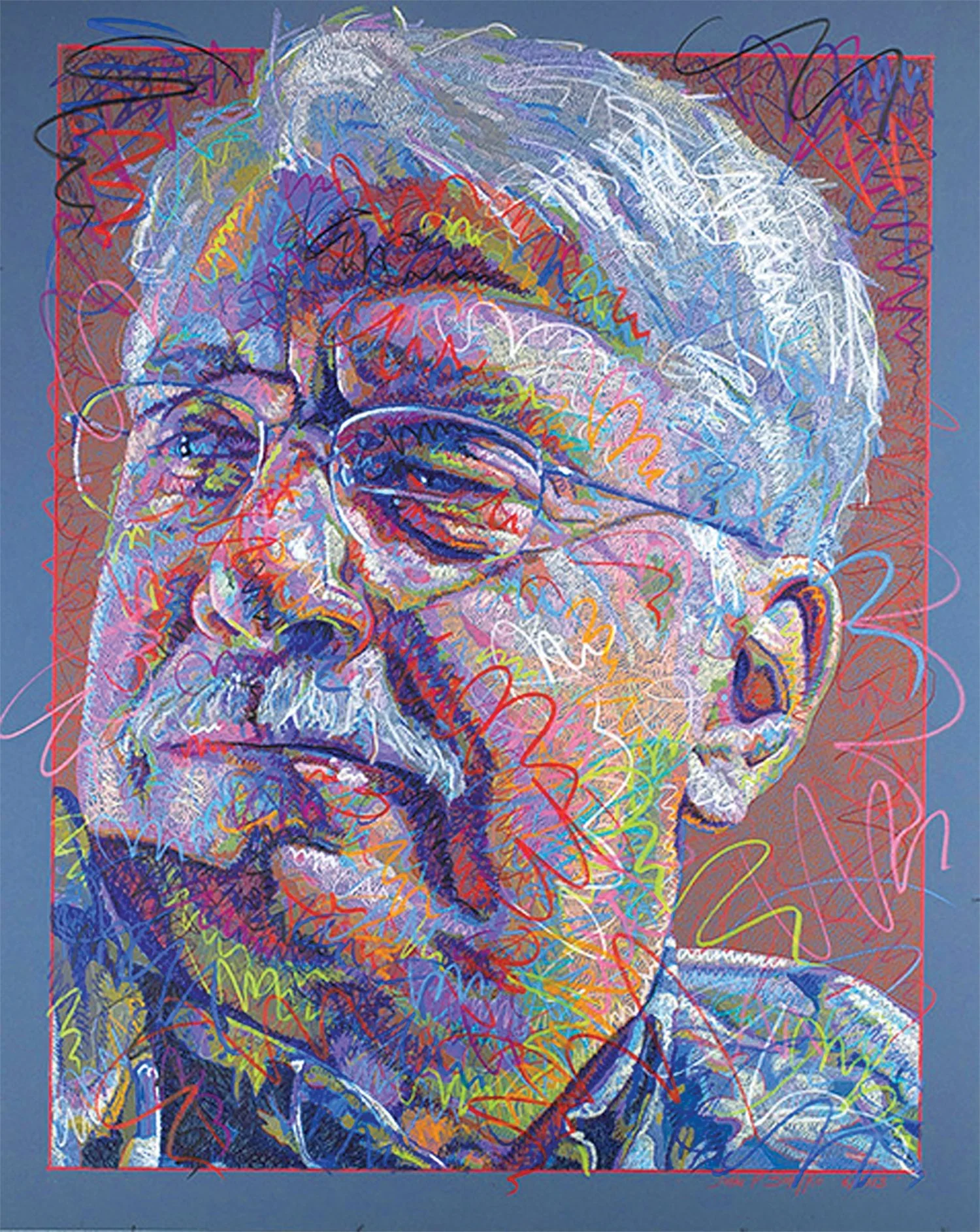 John Smolko
Keith Benjamin No. 2, colored pencil