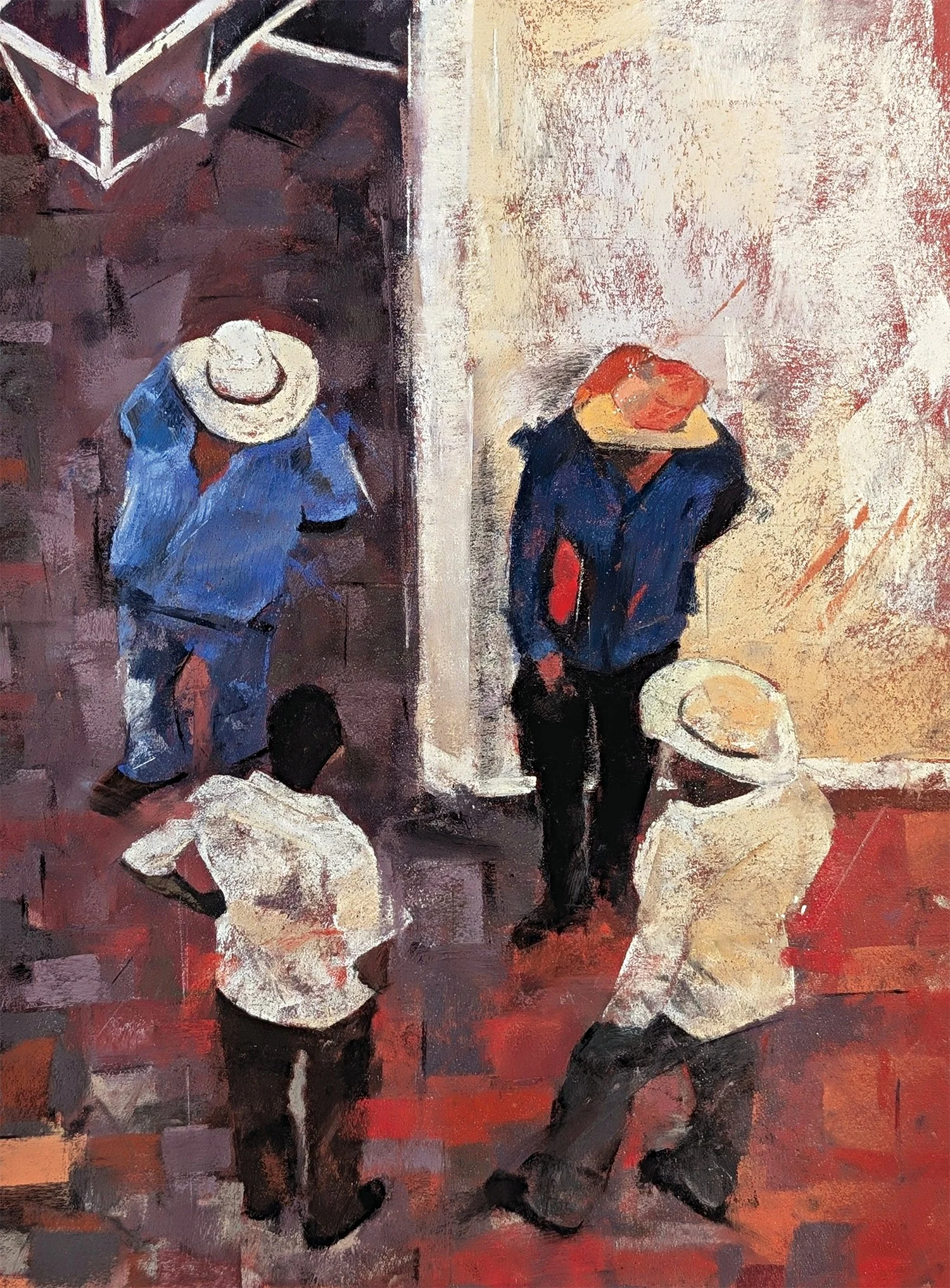 John Sherry
Keep This Under Your Hat, pastel