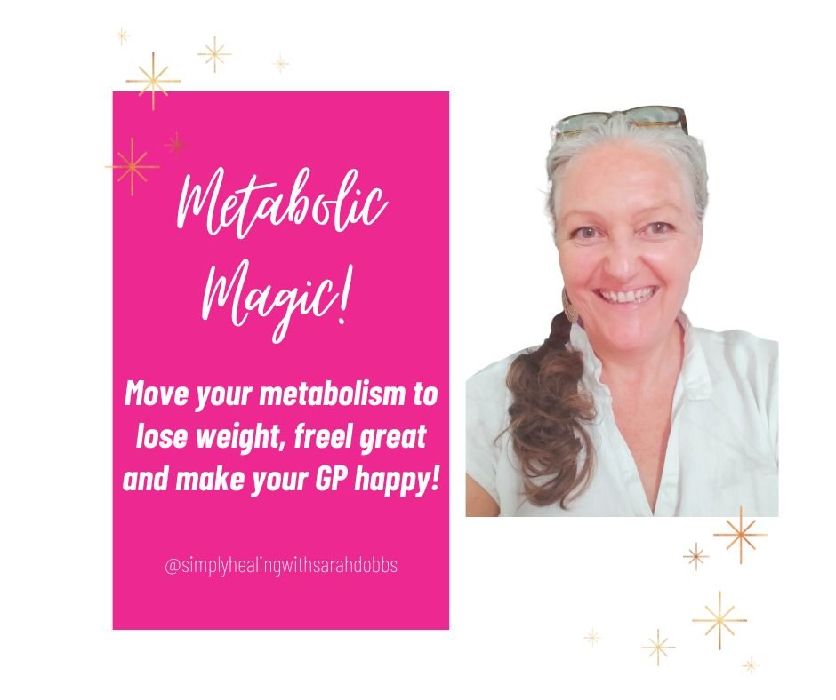 Introducing Metabolic Magic! If the GP is suggesting subtly (or not so subtly) to lose weight but you are struggling to work out how to do that, struggling to find something that works for you or get past health conditions like insulin resistance or 