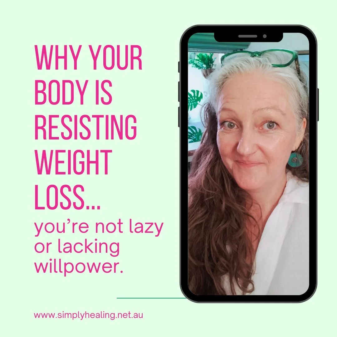If weight loss was about willpower, you&rsquo;d have cracked it by now.
When the body feels stressed, under-fuelled, or hormonally overwhelmed, weight gain and weight resistance are protective. They are not personal failures.
This is especially true 