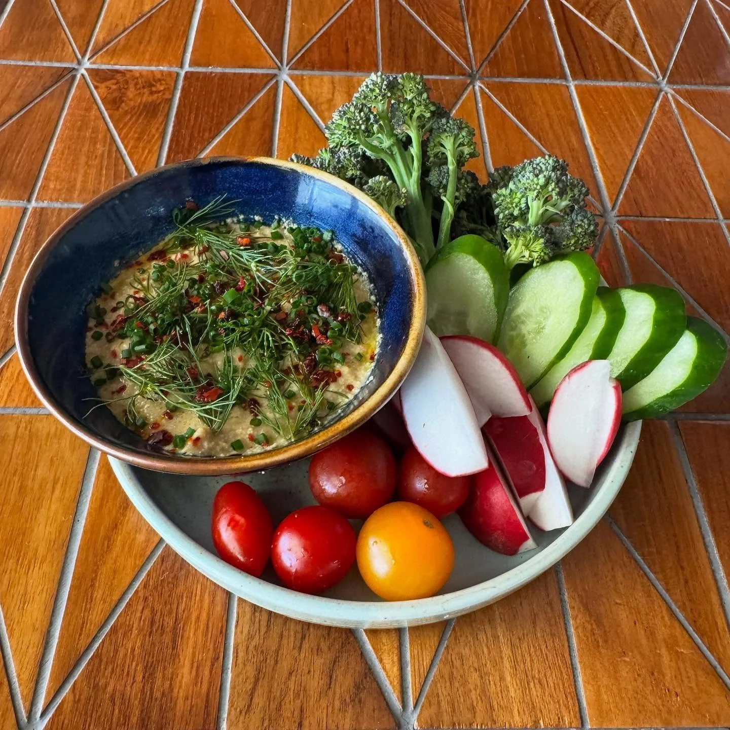 Tonight @koastmaui we have a delicious maui mahi roe taramasalata &amp; crudite tonight on the menu!! If you catch it serve all of it, sustainable seafood month.