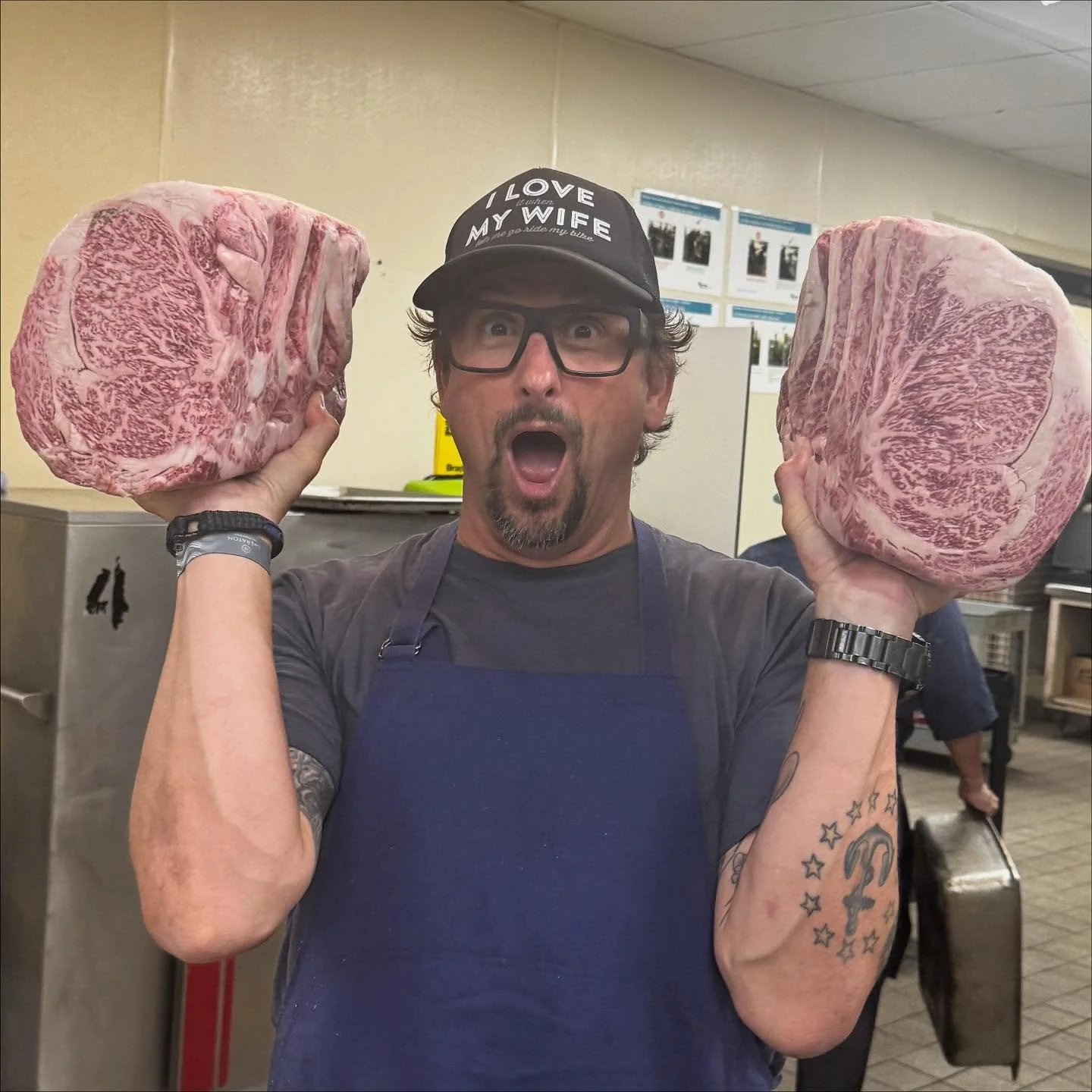 Marbling anyone? Wagyu, Wine &amp; Whisky tomorrow @hifoodwinefest Hope to see you all there.