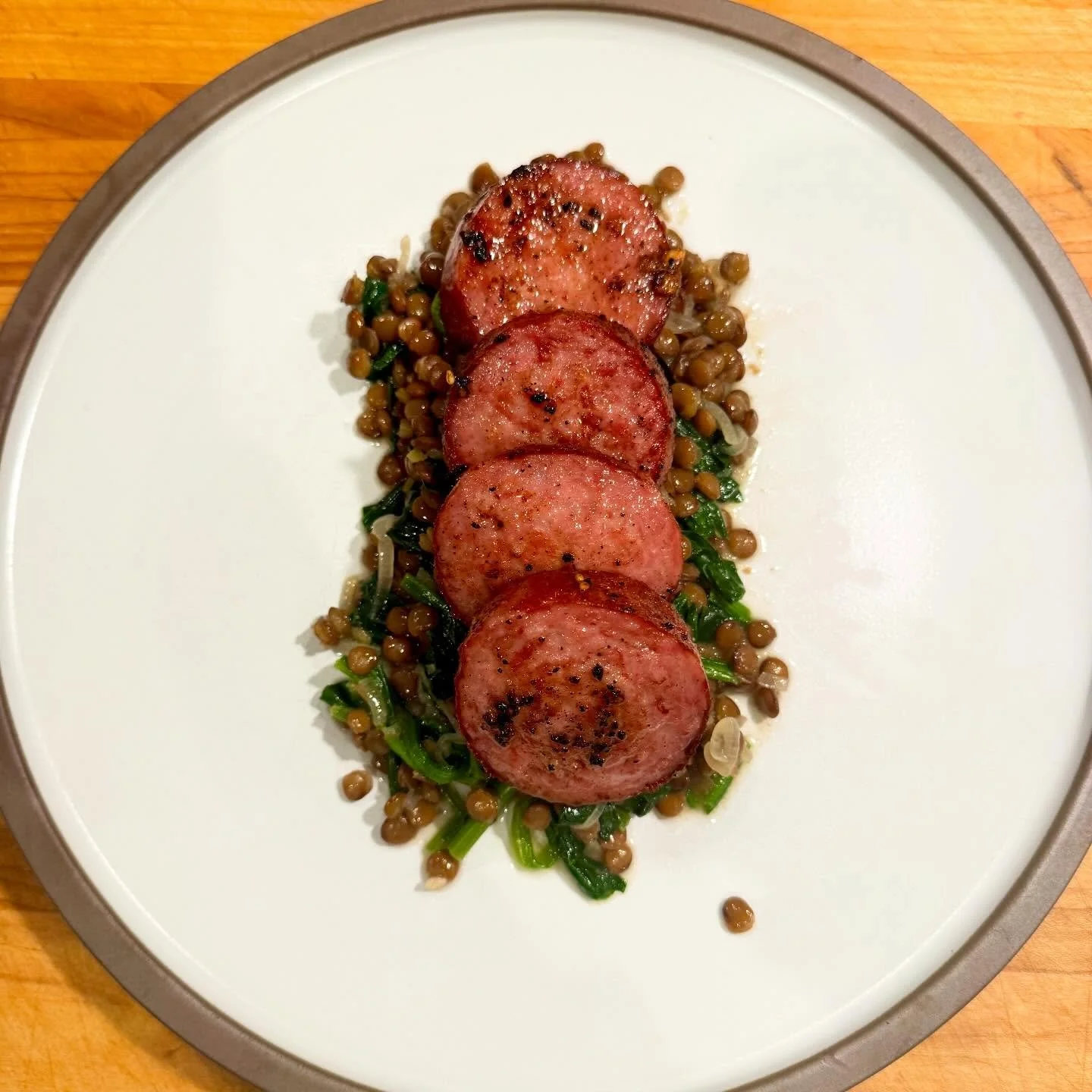 Happy New Years to everyone may 2026 being prosperity &amp; happiness to all! My New year&rsquo;s tradition of Cotechino &amp; lentils, which I start the year with, in Italy it is thought to bring good luck &amp; prosperity in the New Year also it&rs