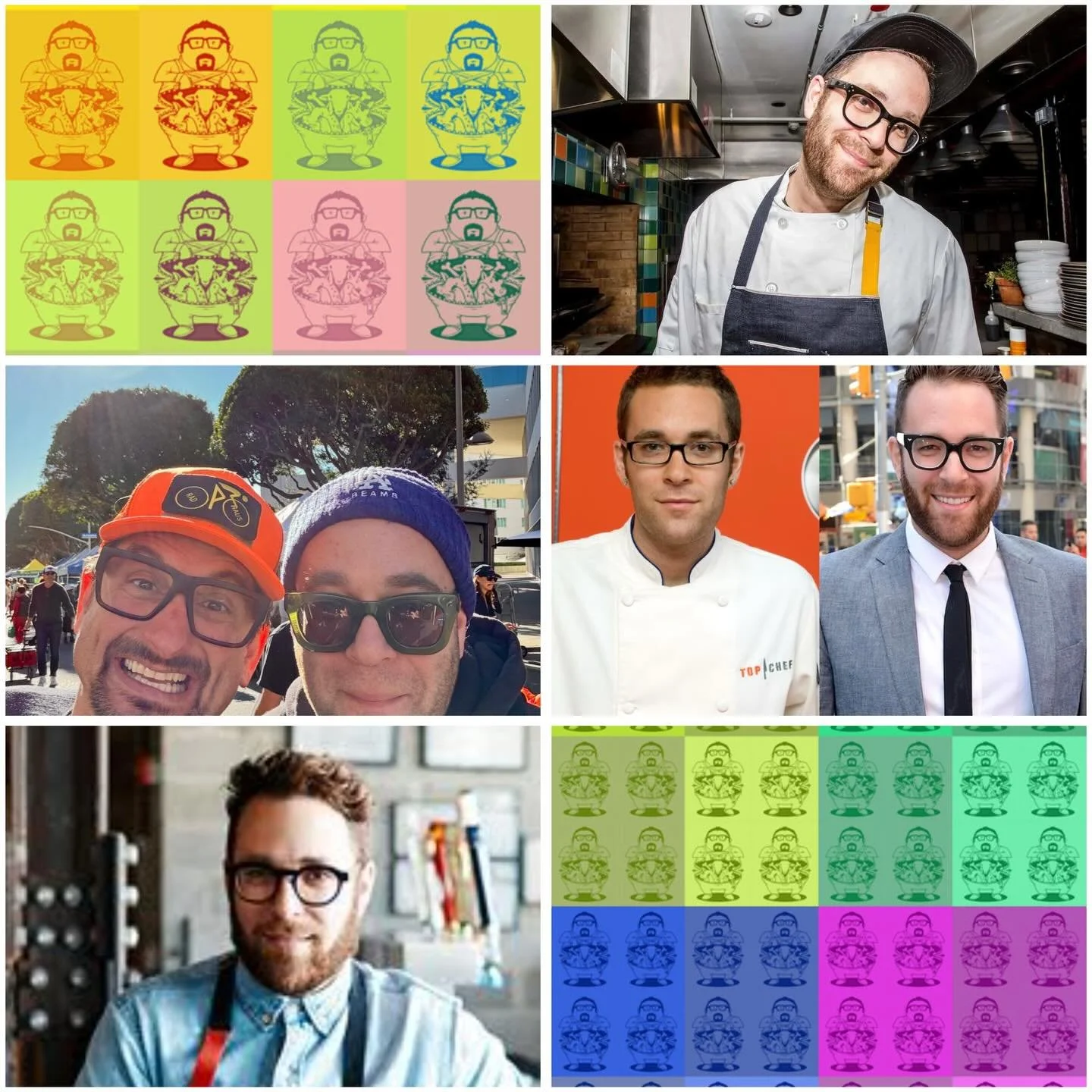 I meet @ilanhall well before he was on @bravotopchef We have traveled in a refrigerator Time machine to the Ming Dynasty China &amp; the Tudor period on Time Machine Chefs. So you can say we go way back! 
Podcast out now! 
Link in bio
#howthesausagei