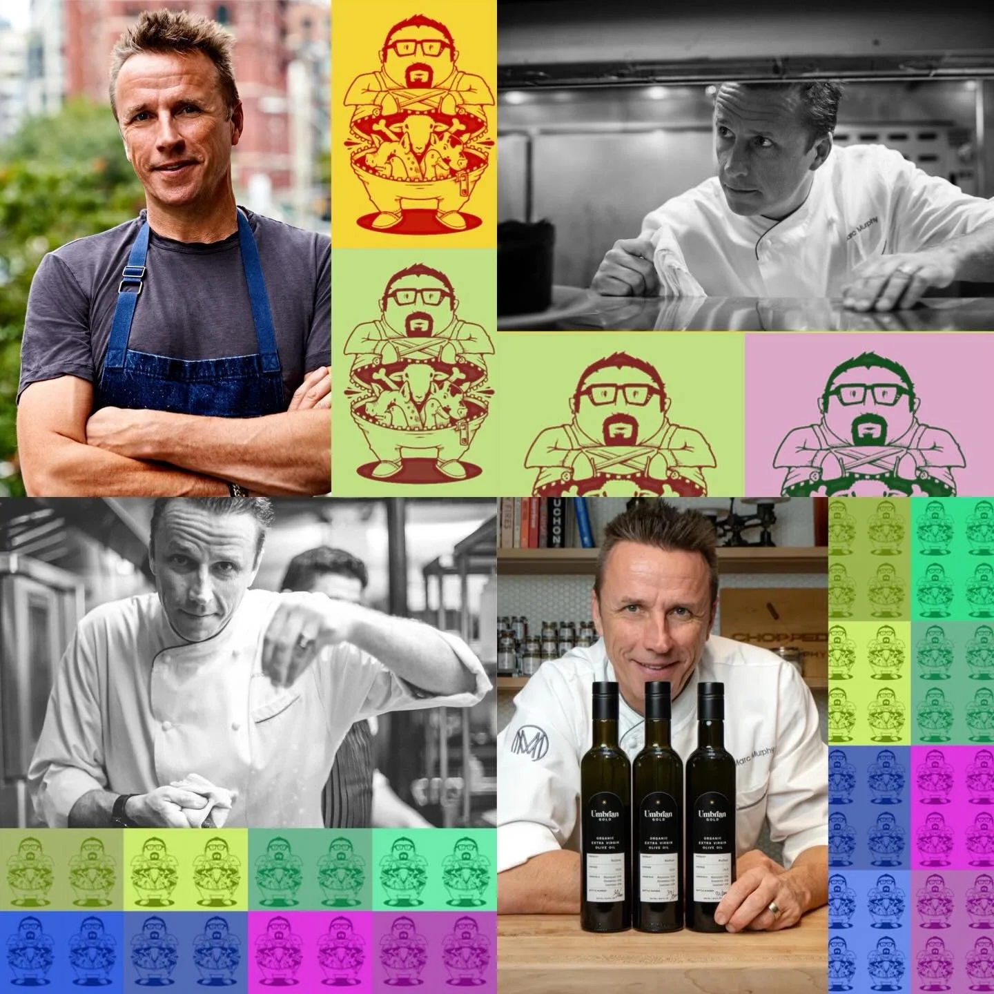 Today on the Podcast @chefmarcmurphy talks about his love of hard work, overcoming dyslexia, finding his place in a kitchen &amp; being the son of a diplomat that gave him the opportunity to see the world.  Podcast out now
Link in bio
#howthesausagei