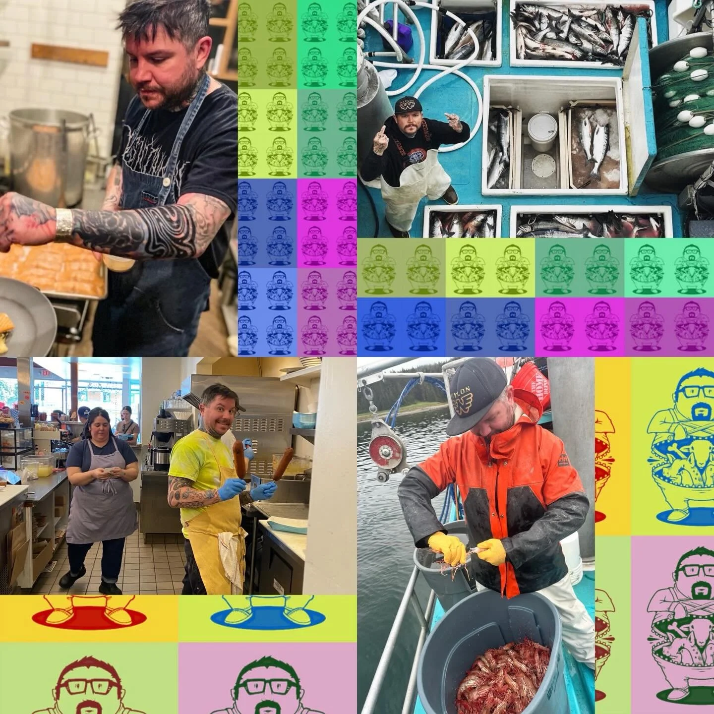 This is a great one for sure!! @beauschooler from @the_rookery_cafe &amp; @juneaulupo in Juneau Alaska joins me on the podcast &amp; its so good this is just part 1!! 
#howthesausageismade 
Podcast out now
Link Link in bio