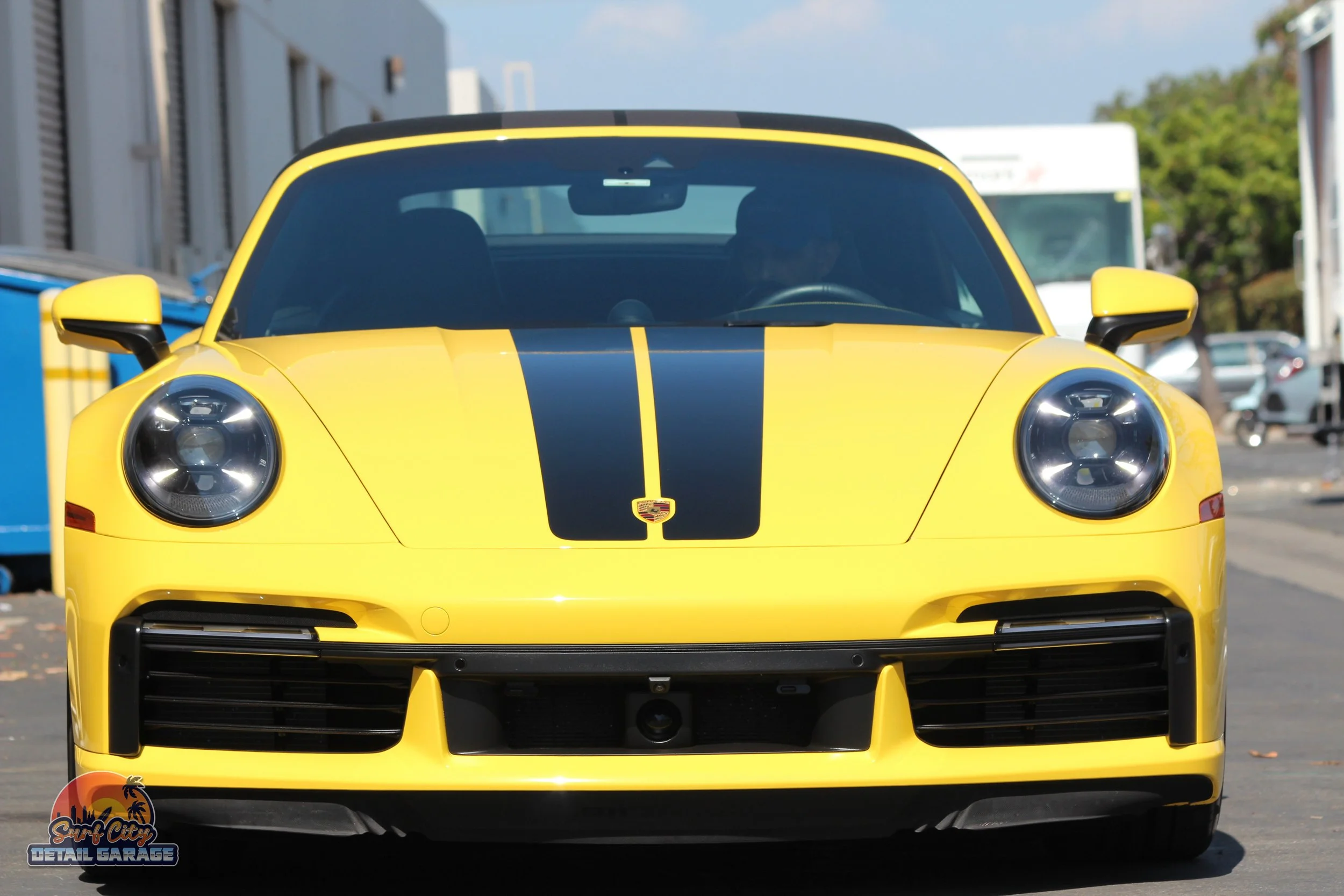 Ceramic Coating On a Porsche