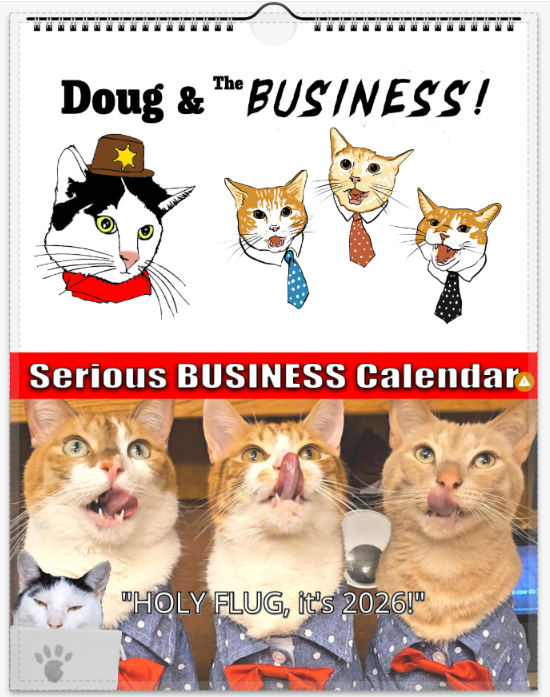 2026 Serious BUSINESS Calendar