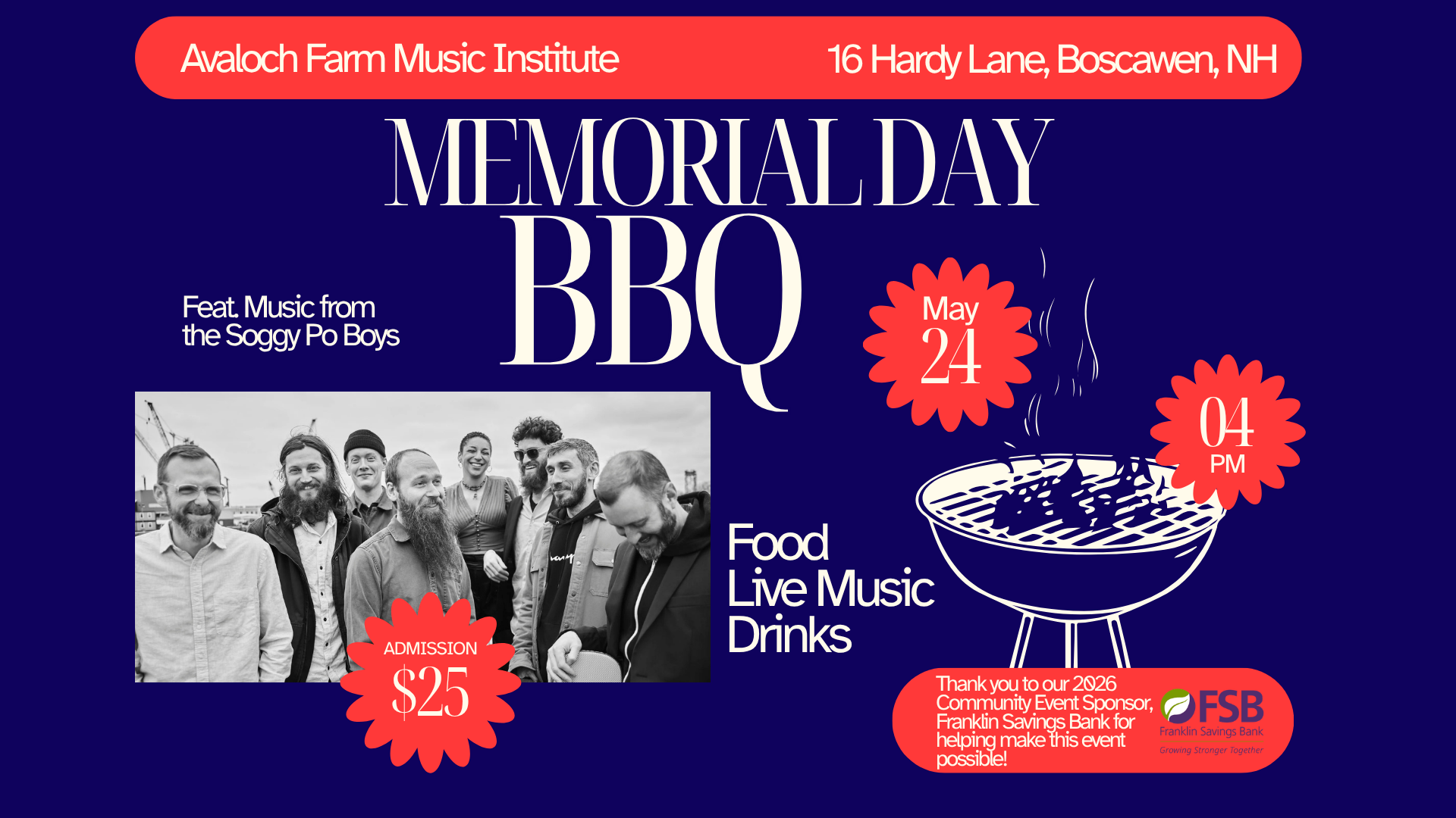 Memorial Day BBQ Party!