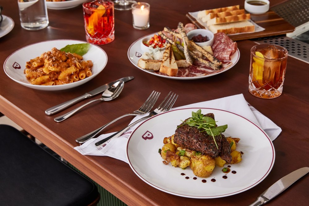 Steak, charcuterie and a cocktail at Piatti The Quarry