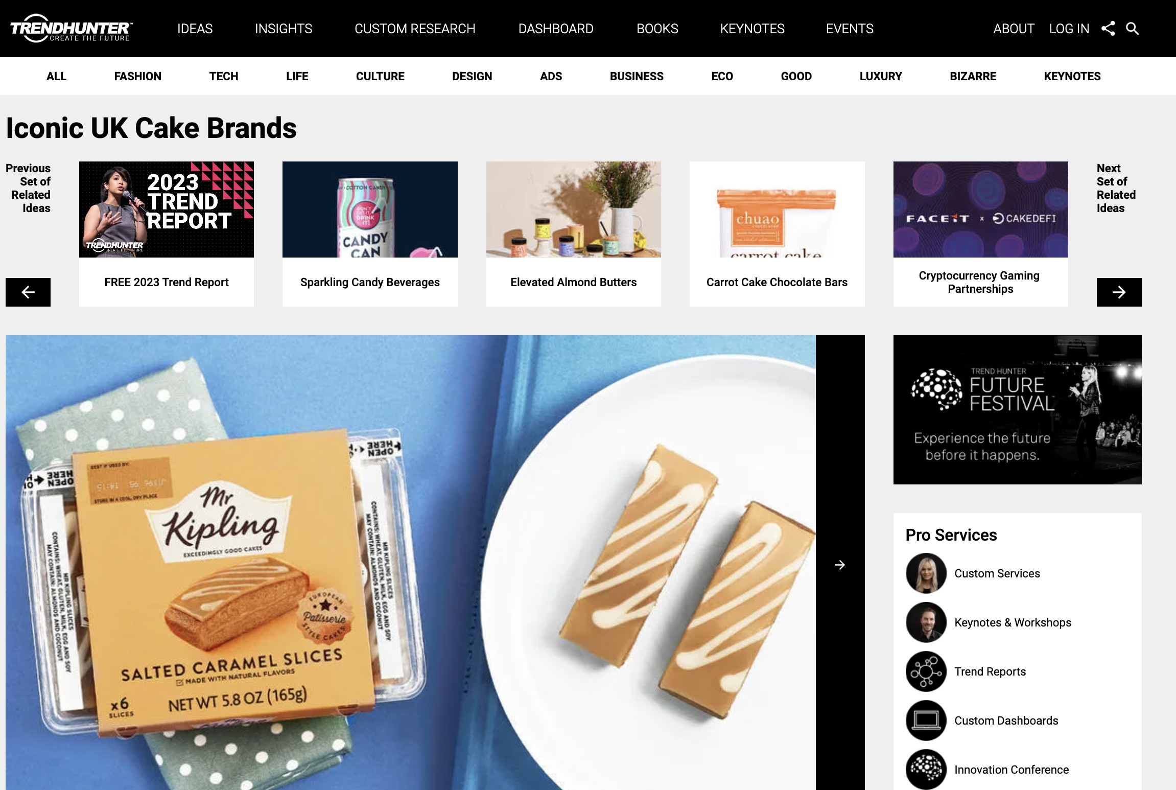 Mr Kipling U.S. Launch