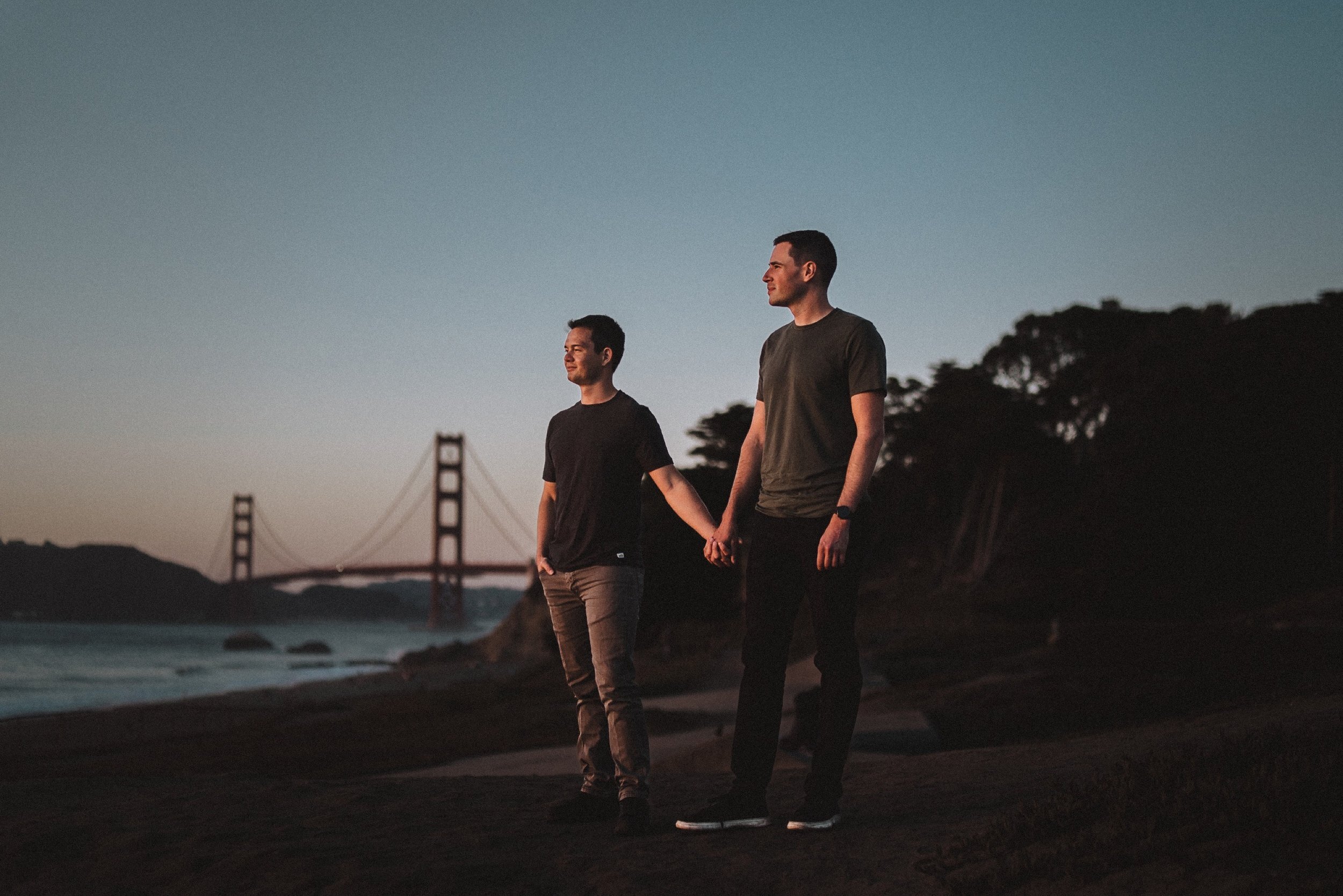 Cooper &amp; David // A stroll through San Francisco ft. Sutro Tower, the Golden Gate Bridge, and Baker Beach 