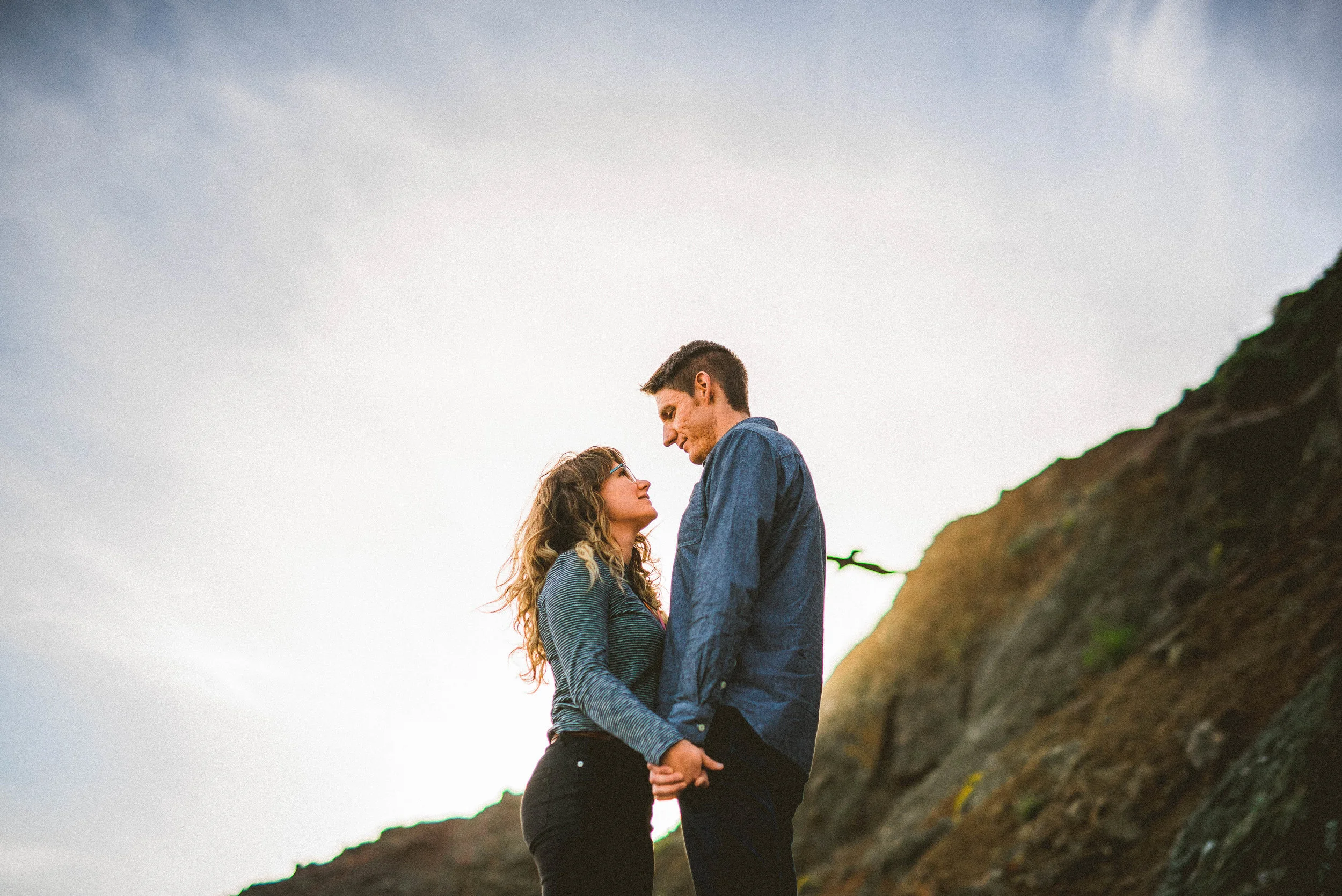 Jessica & Chris //  Black Sands Beach, Sausalito // Engagement Session