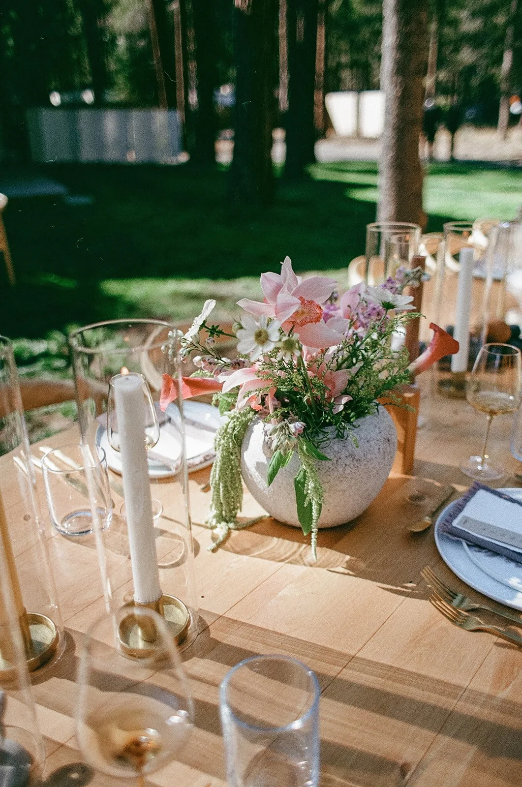 how to plan a backyard wedding reception