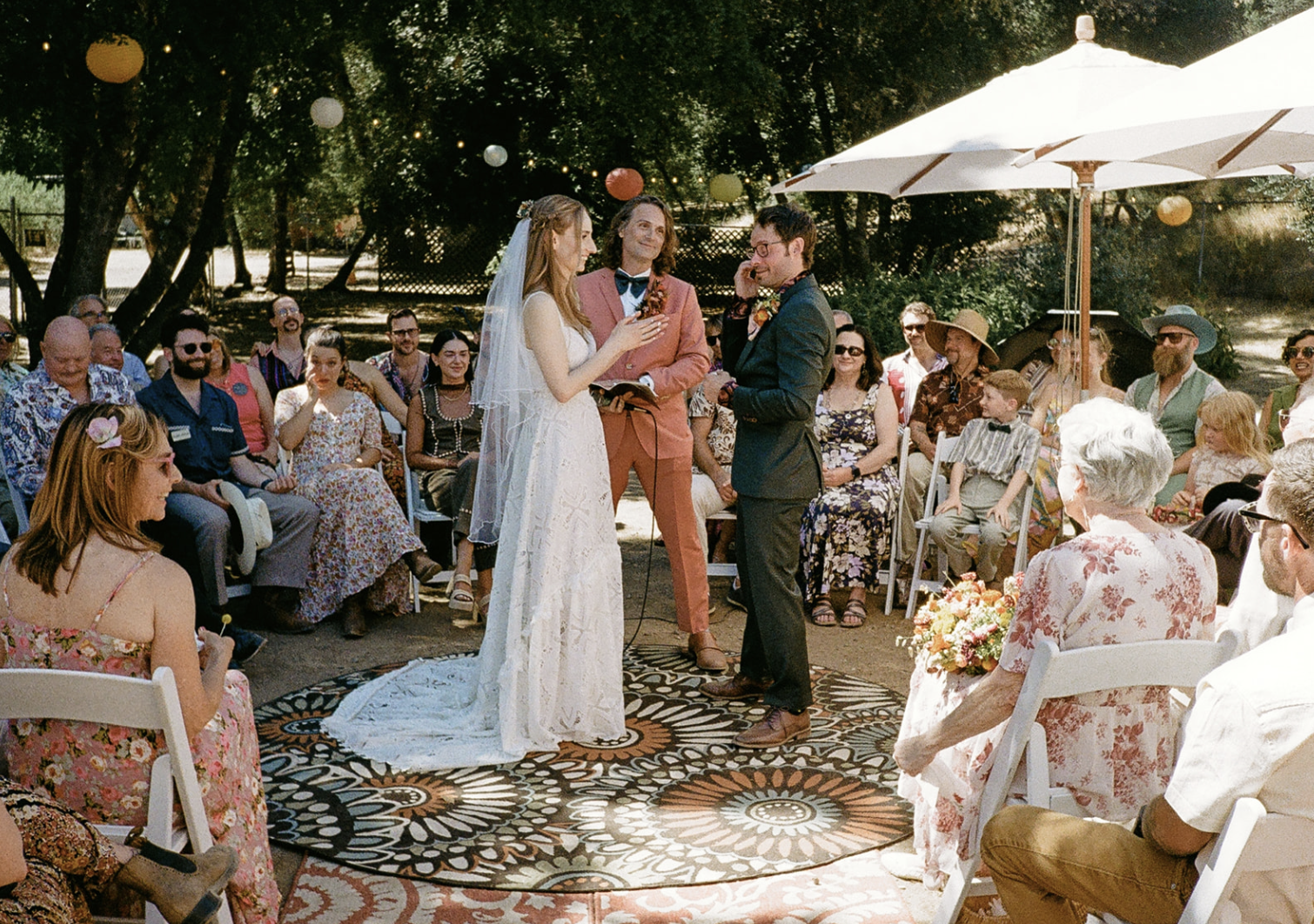 Katelynn &amp; Max // A campsite festival wedding in CA